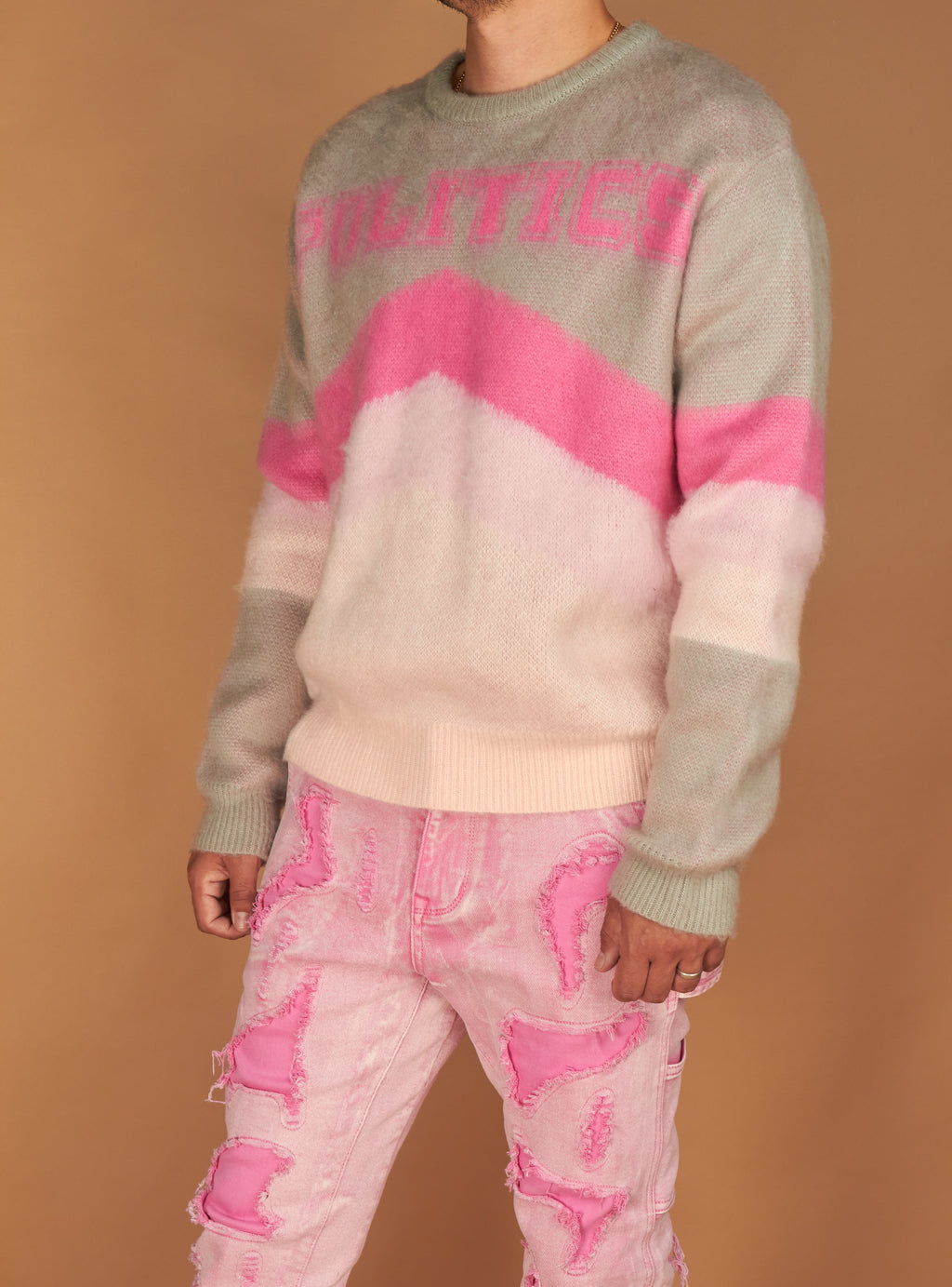 Politics Sweater - Babe - Pink - 700