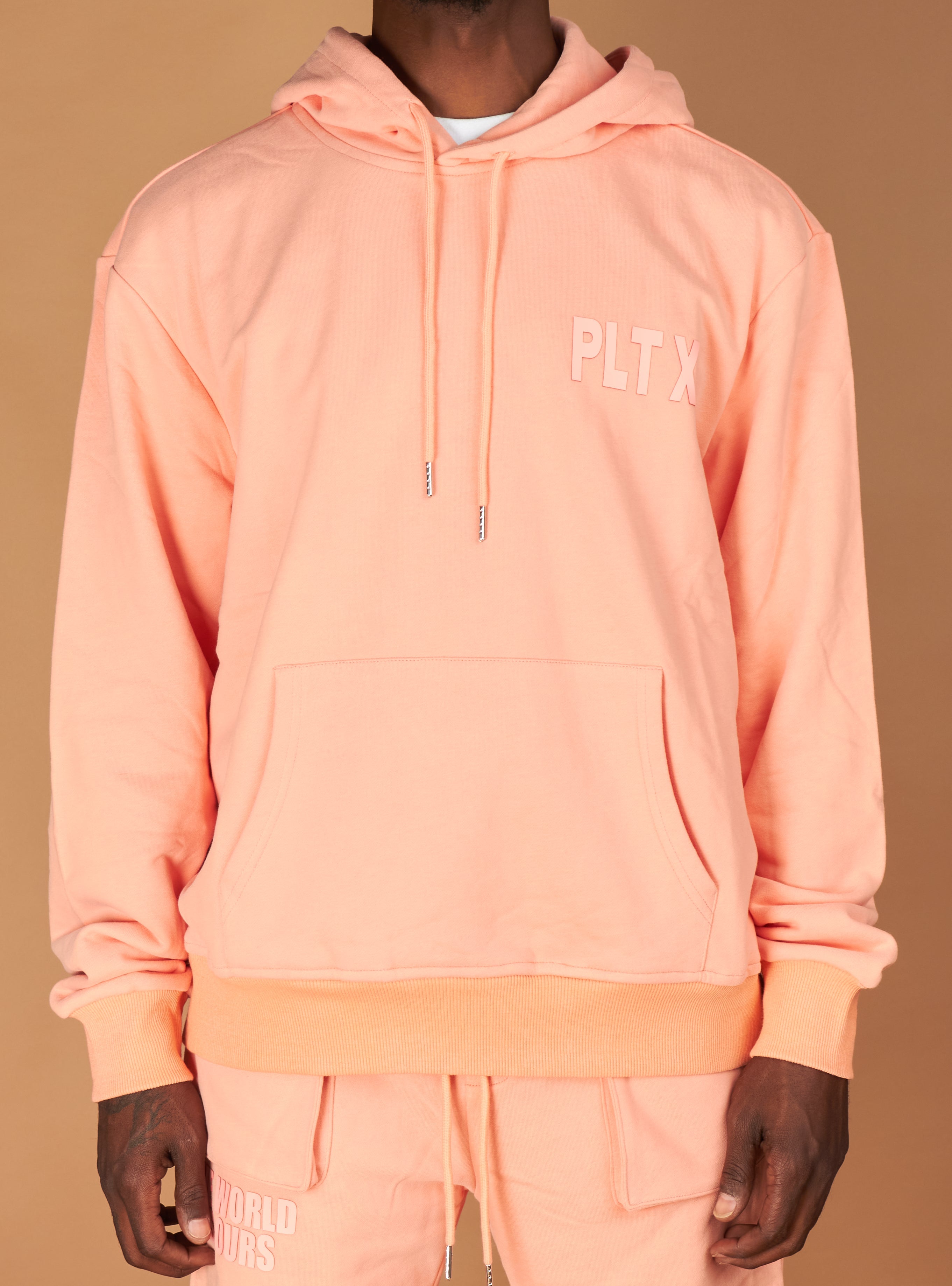 Politics Sweatsuit - Warden - Pink - 813