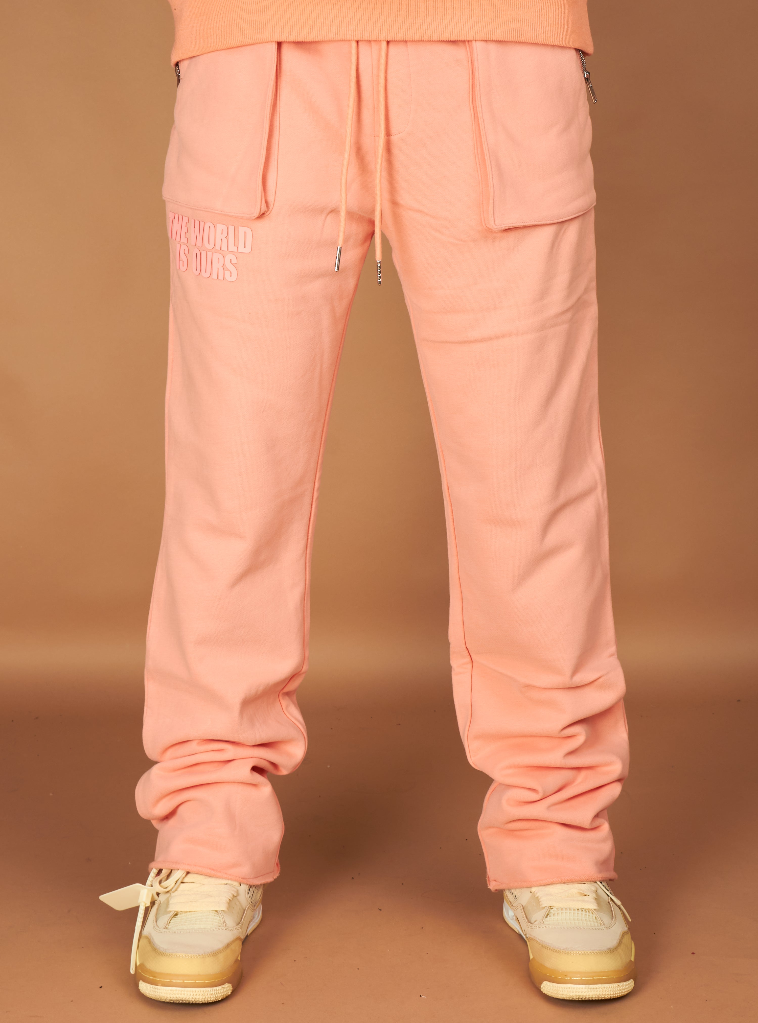 Politics Sweatsuit - Warden - Pink - 813