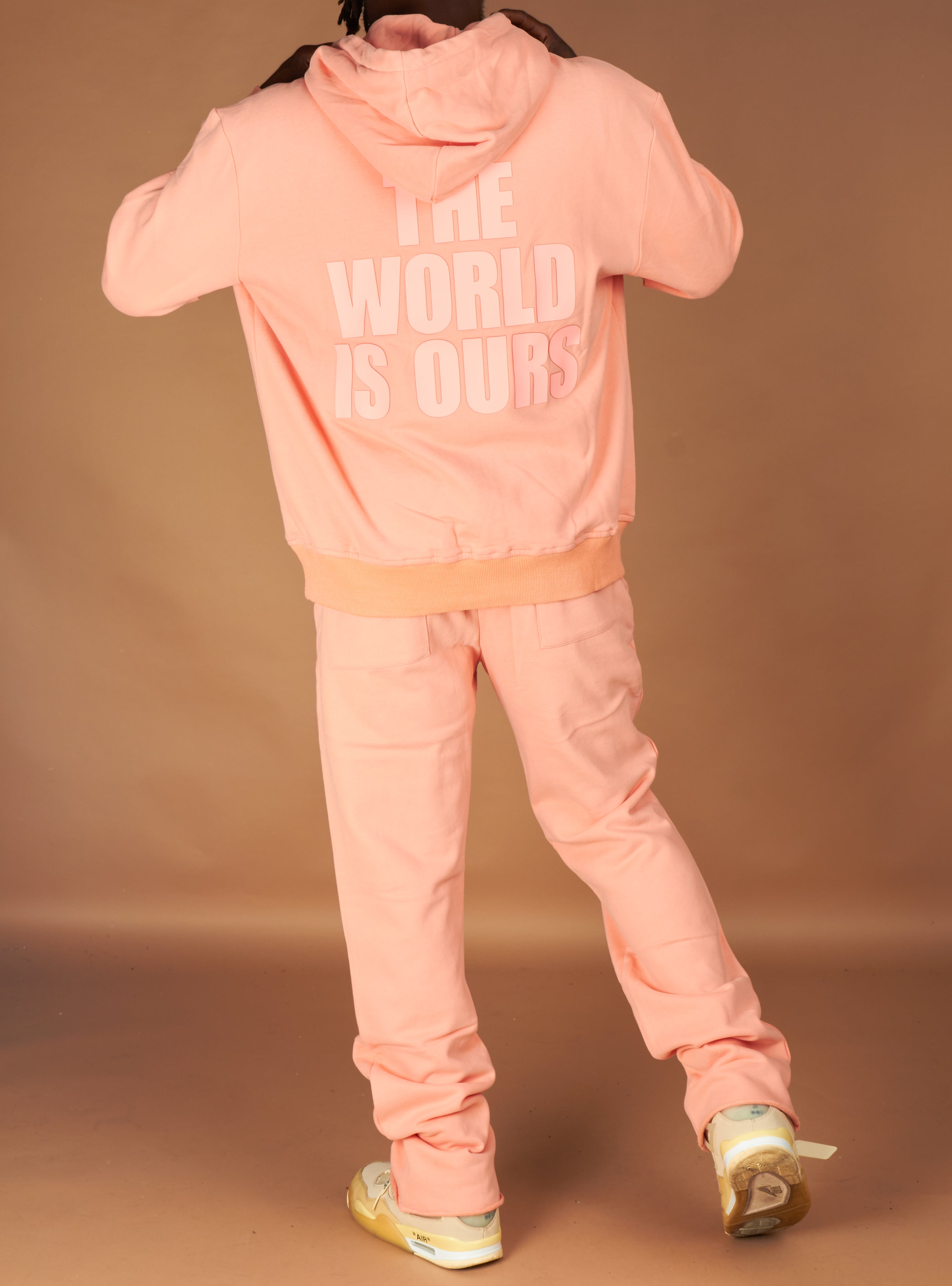 Politics Sweatsuit - Warden - Pink - 813