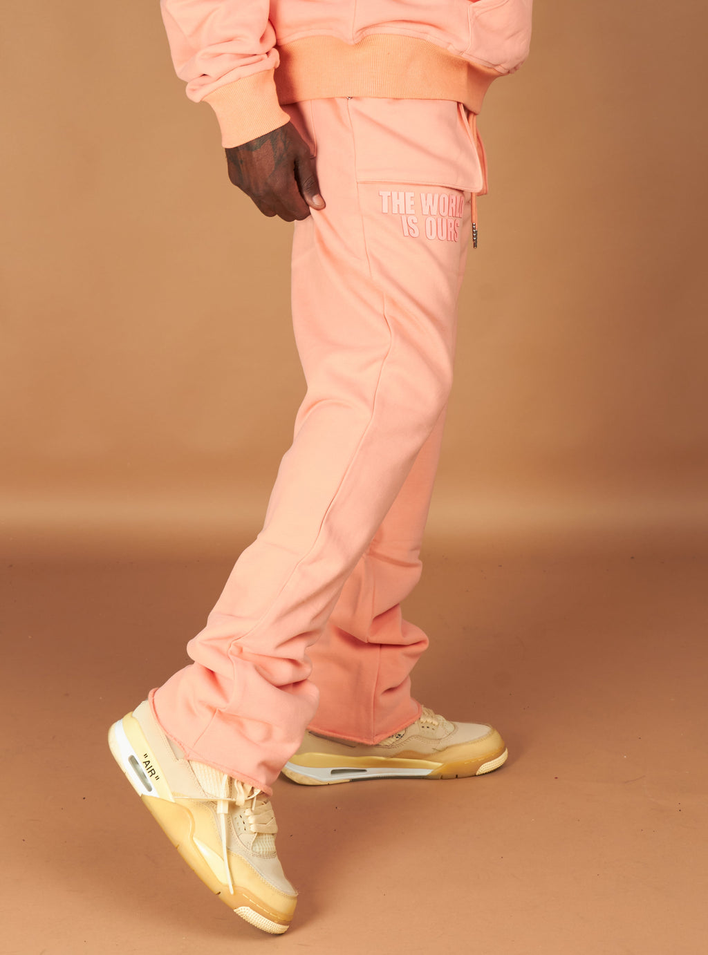 Politics Sweatsuit - Warden - Pink - 813