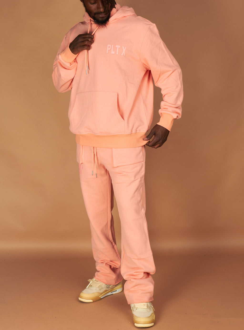 Politics Sweatsuit - Warden - Pink - 813