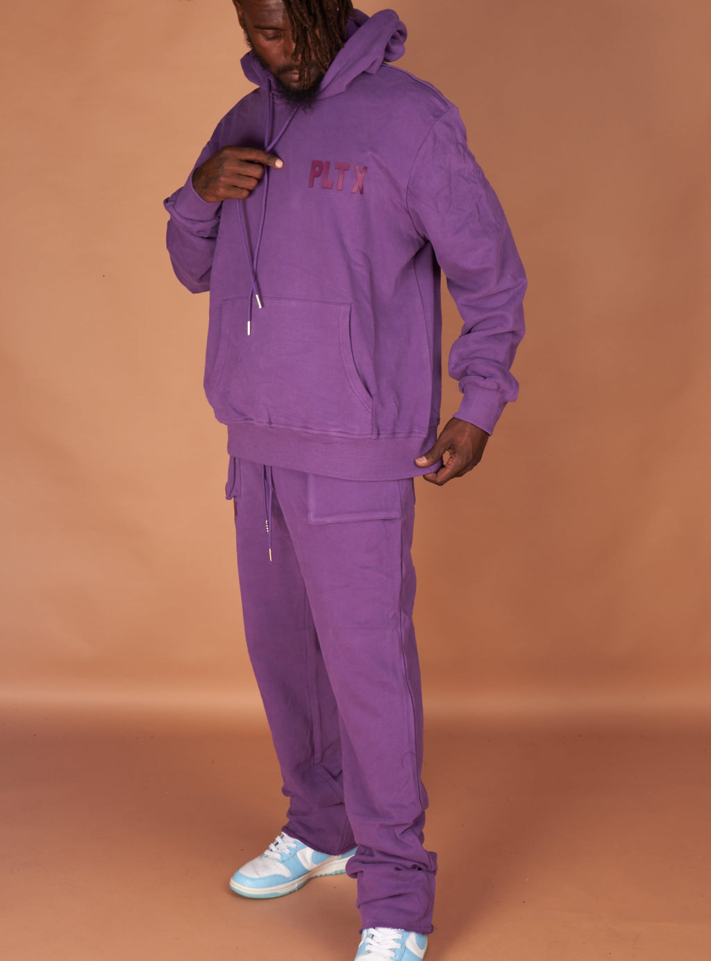 Politics Sweatsuit - Warden - Purple - 814