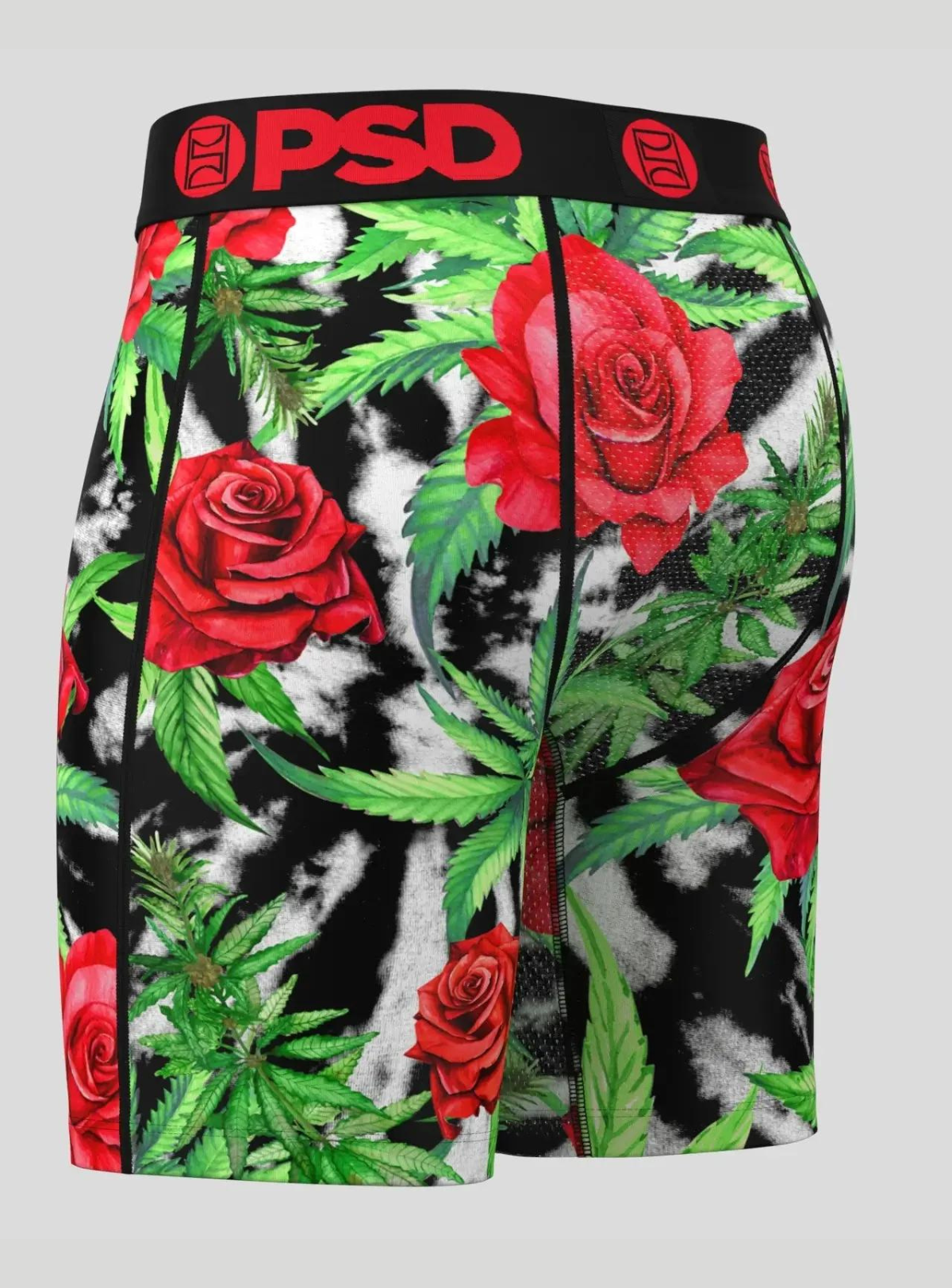 PSD Underwear - Red Rose Buds - 224180036