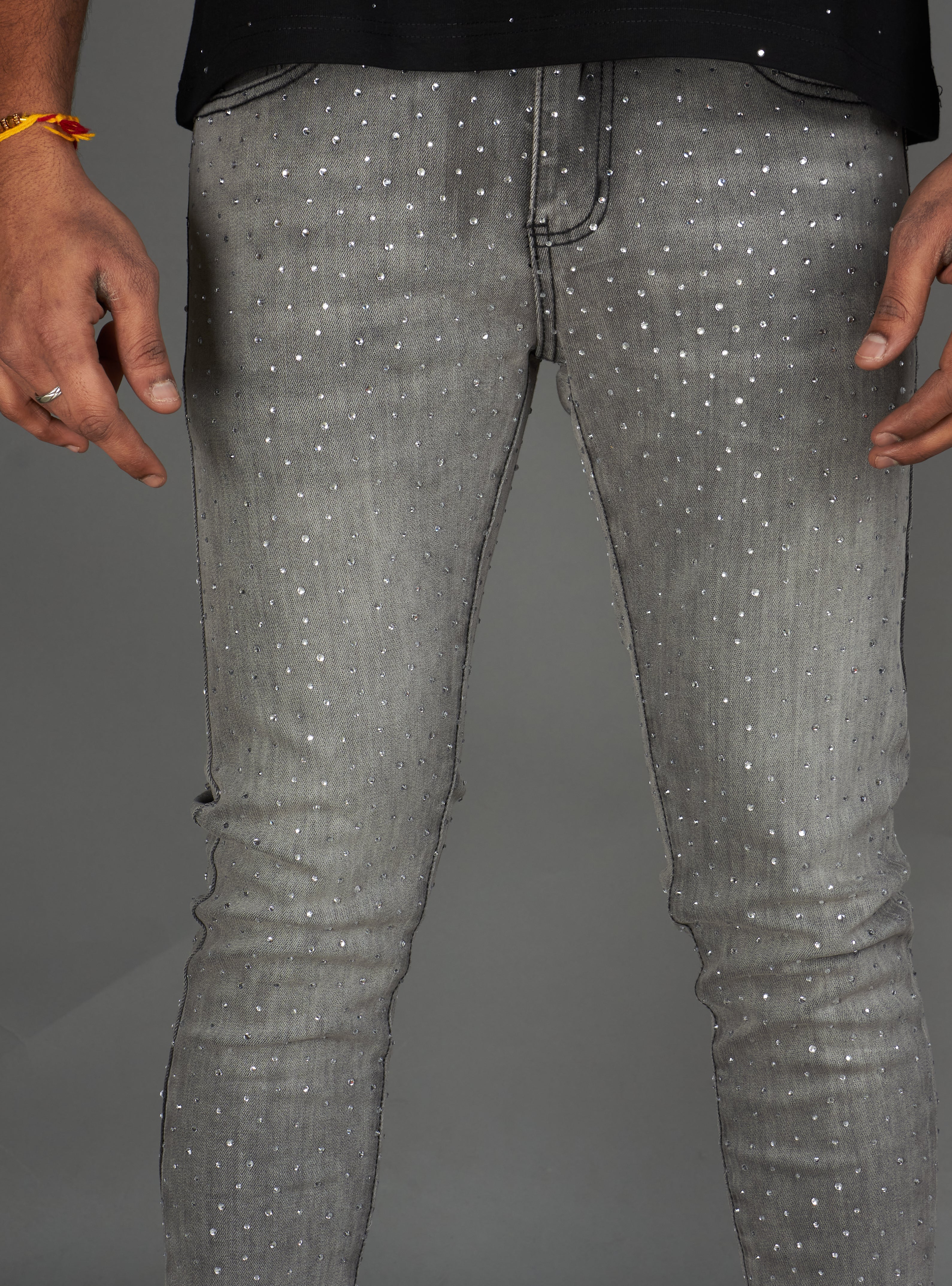 NME Jeans - Drysdale -  Grey Wash - 389