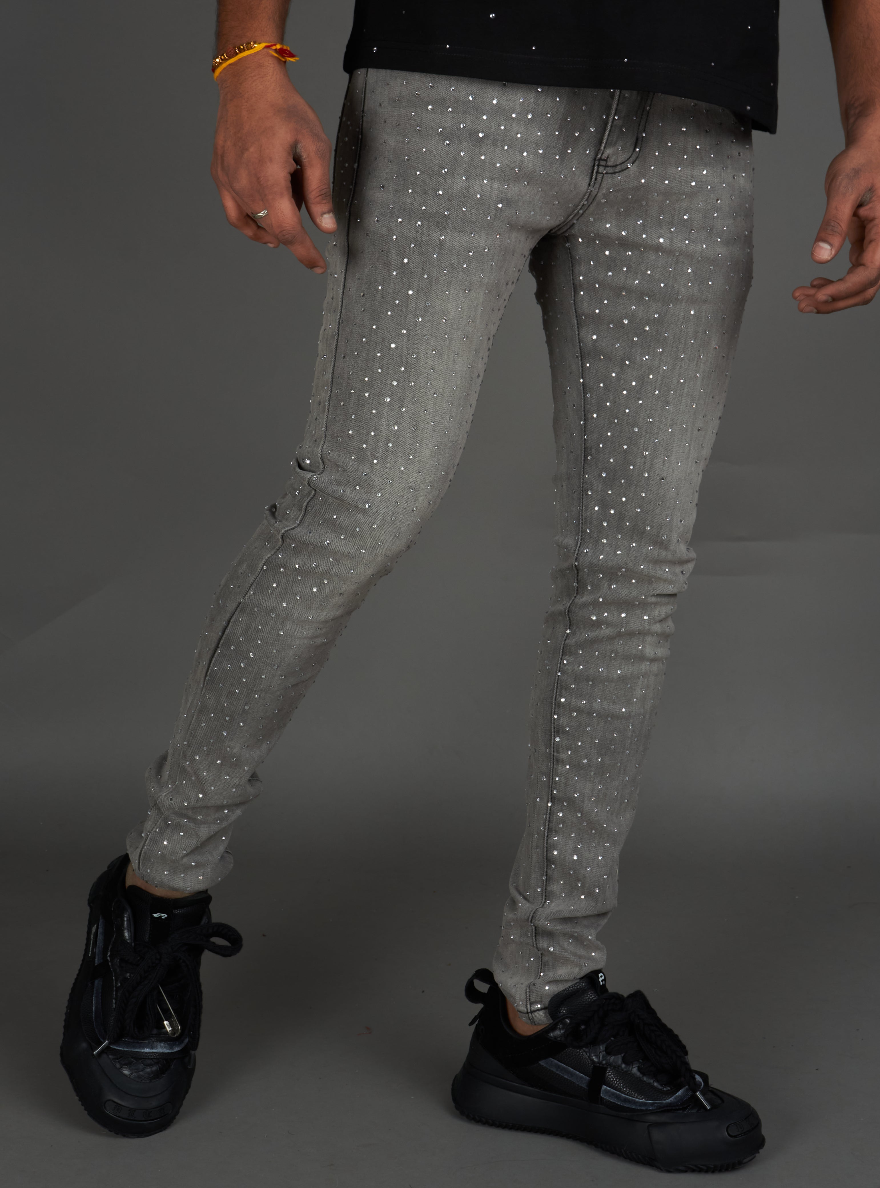 NME Jeans - Drysdale -  Grey Wash - 389