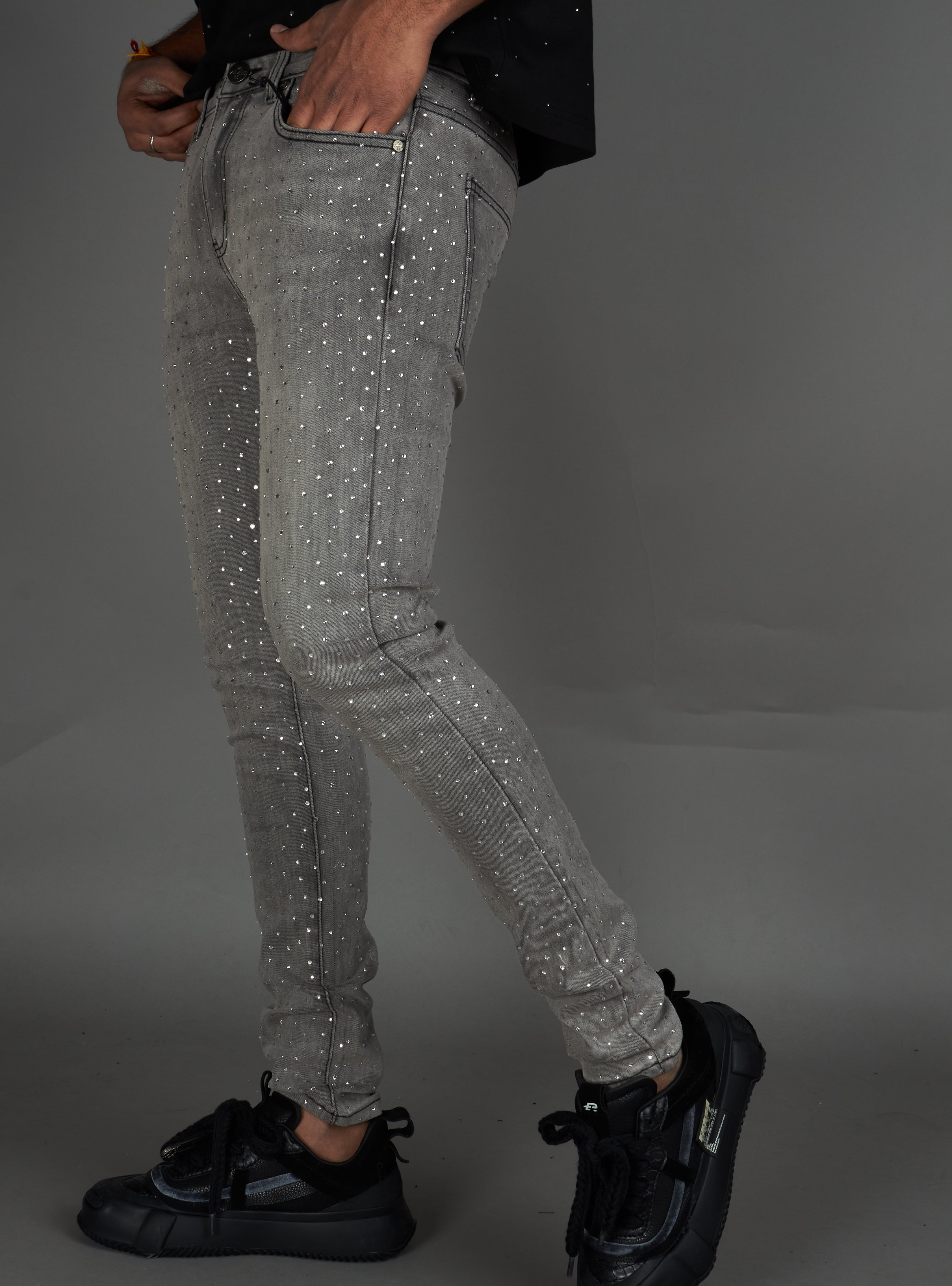 NME Jeans - Drysdale -  Grey Wash - 389