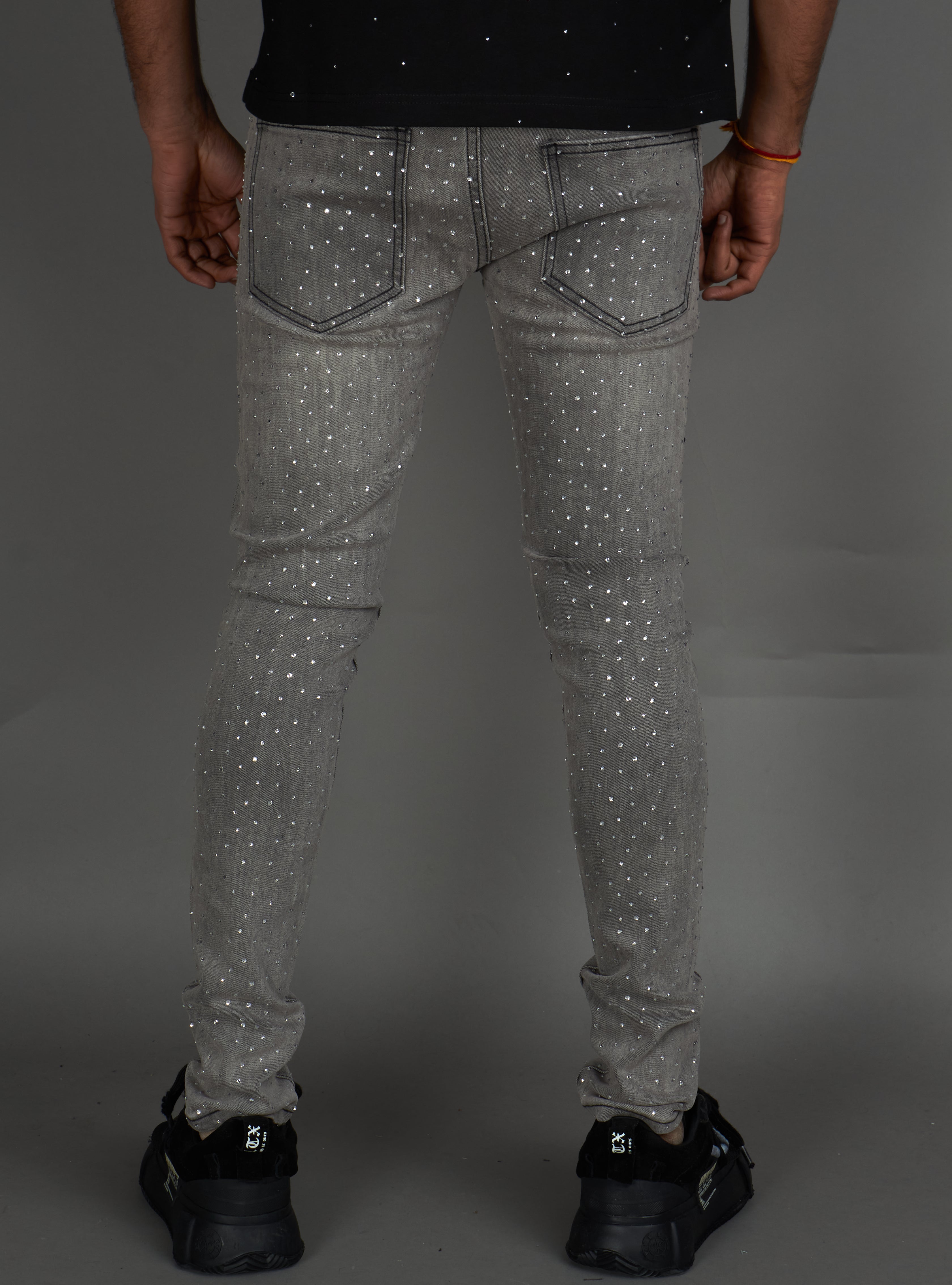 NME Jeans - Drysdale -  Grey Wash - 389