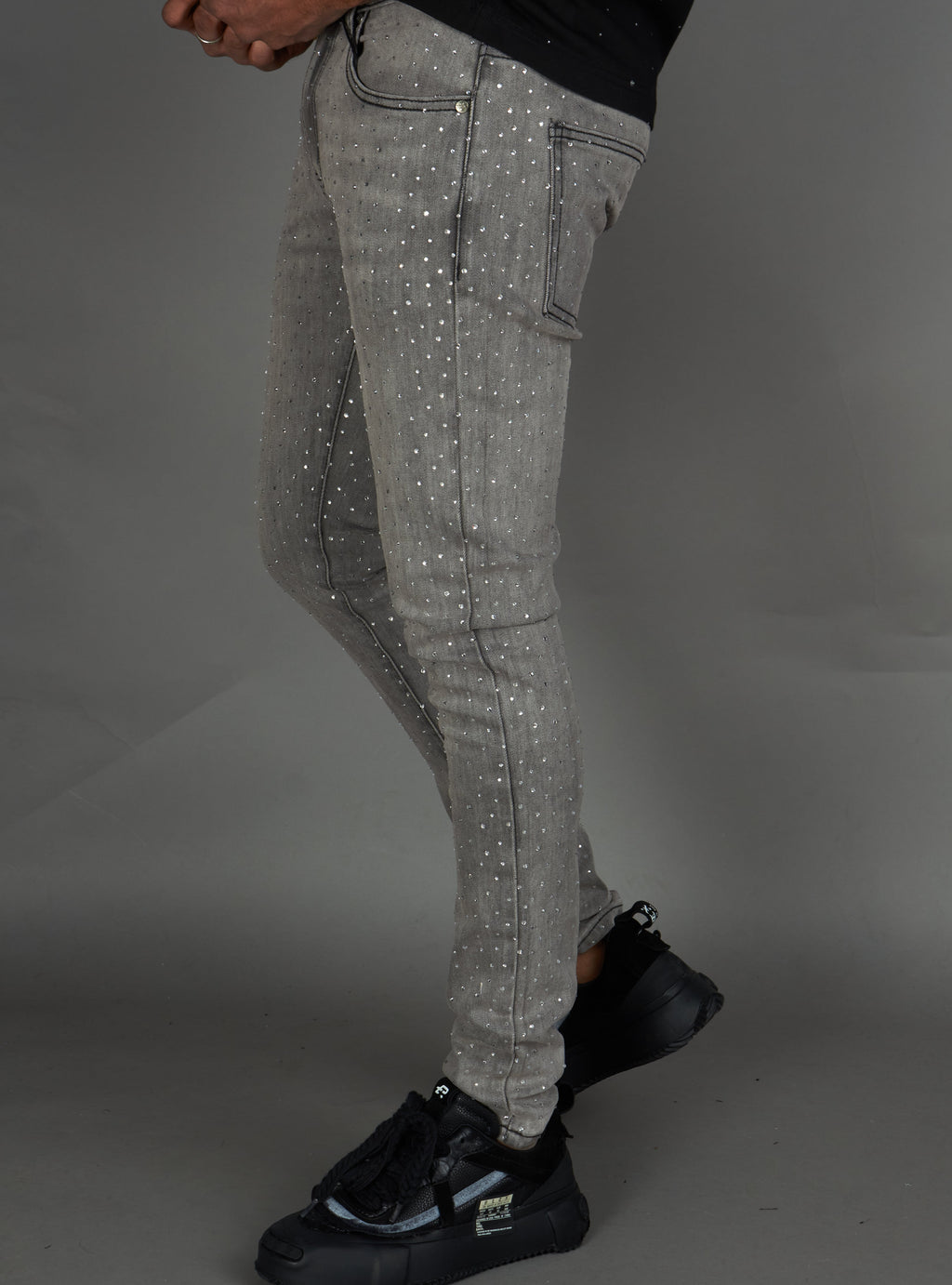 NME Jeans - Drysdale -  Grey Wash - 389