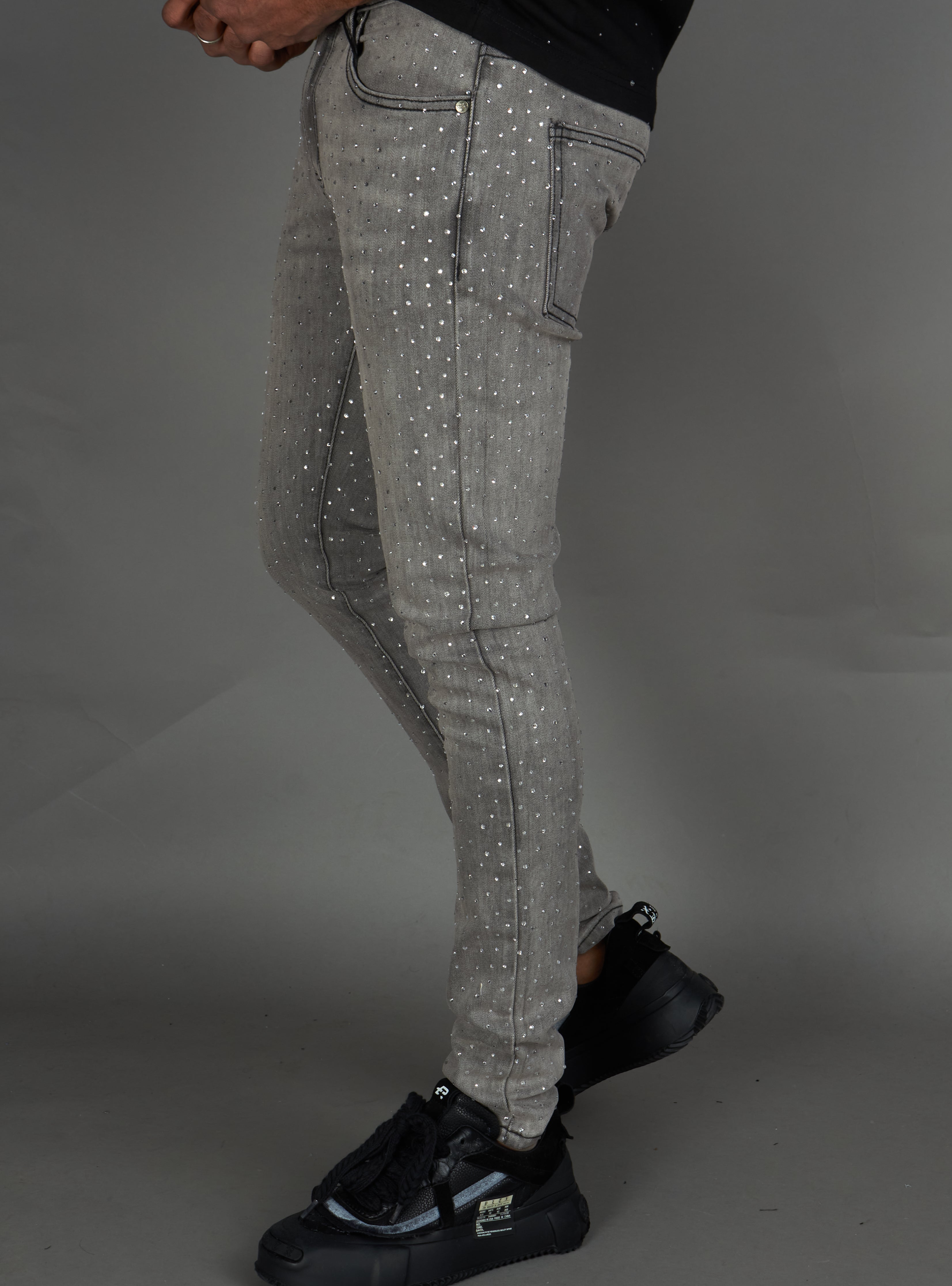 NME Jeans - Drysdale -  Grey Wash - 389