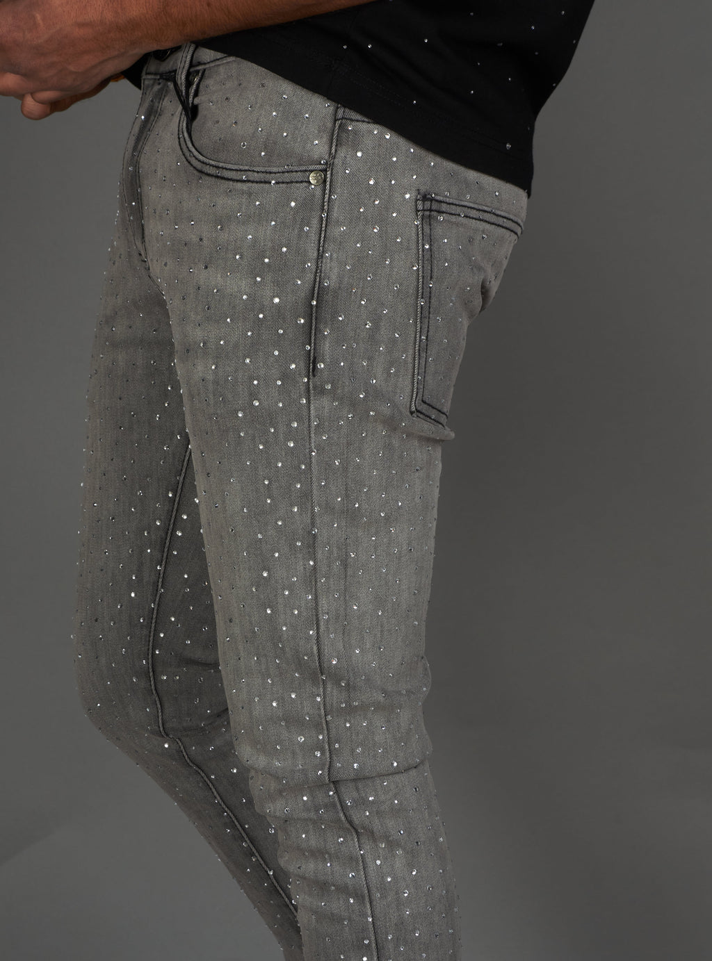 NME Jeans - Drysdale -  Grey Wash - 389