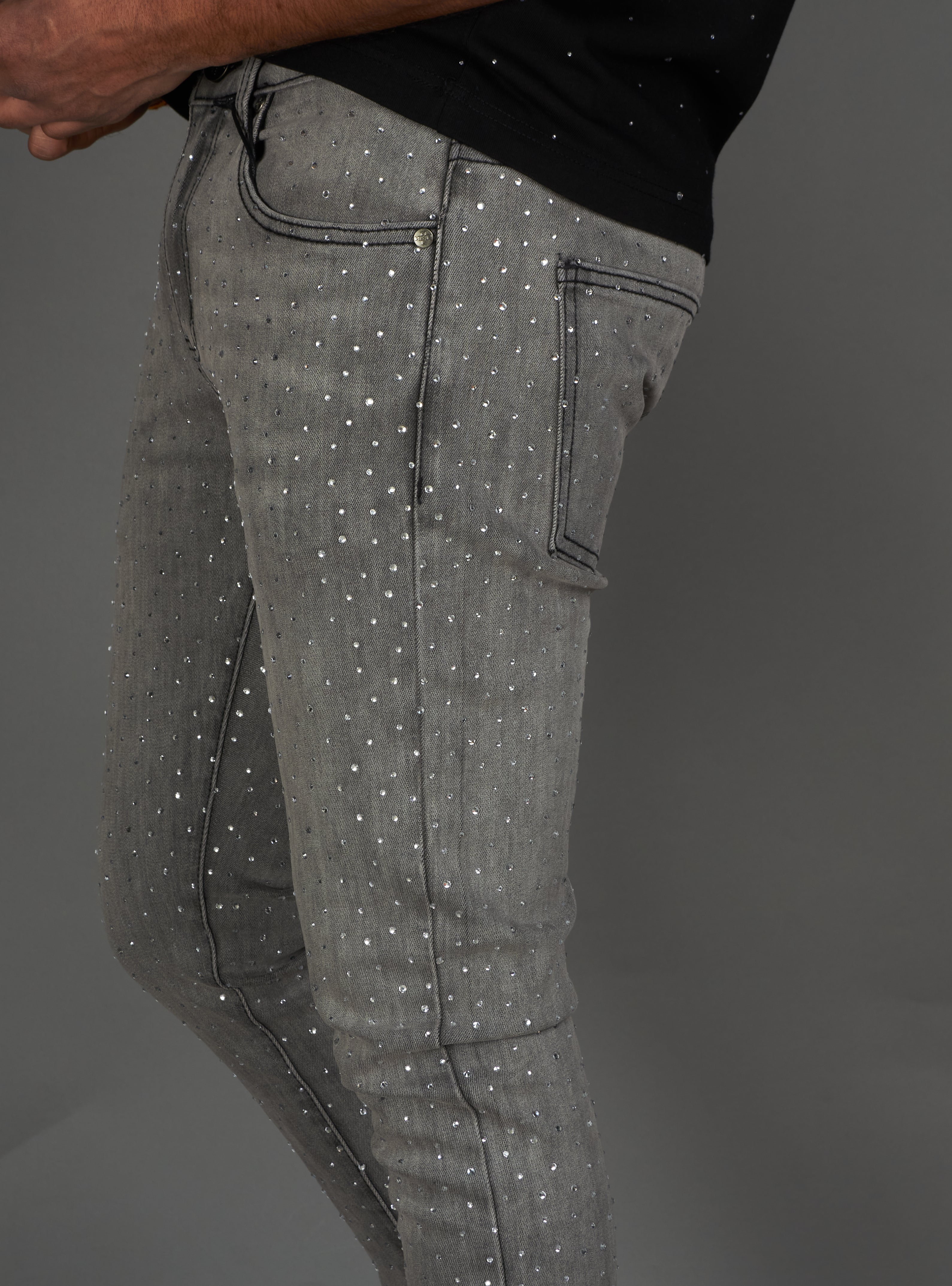 NME Jeans - Drysdale -  Grey Wash - 389