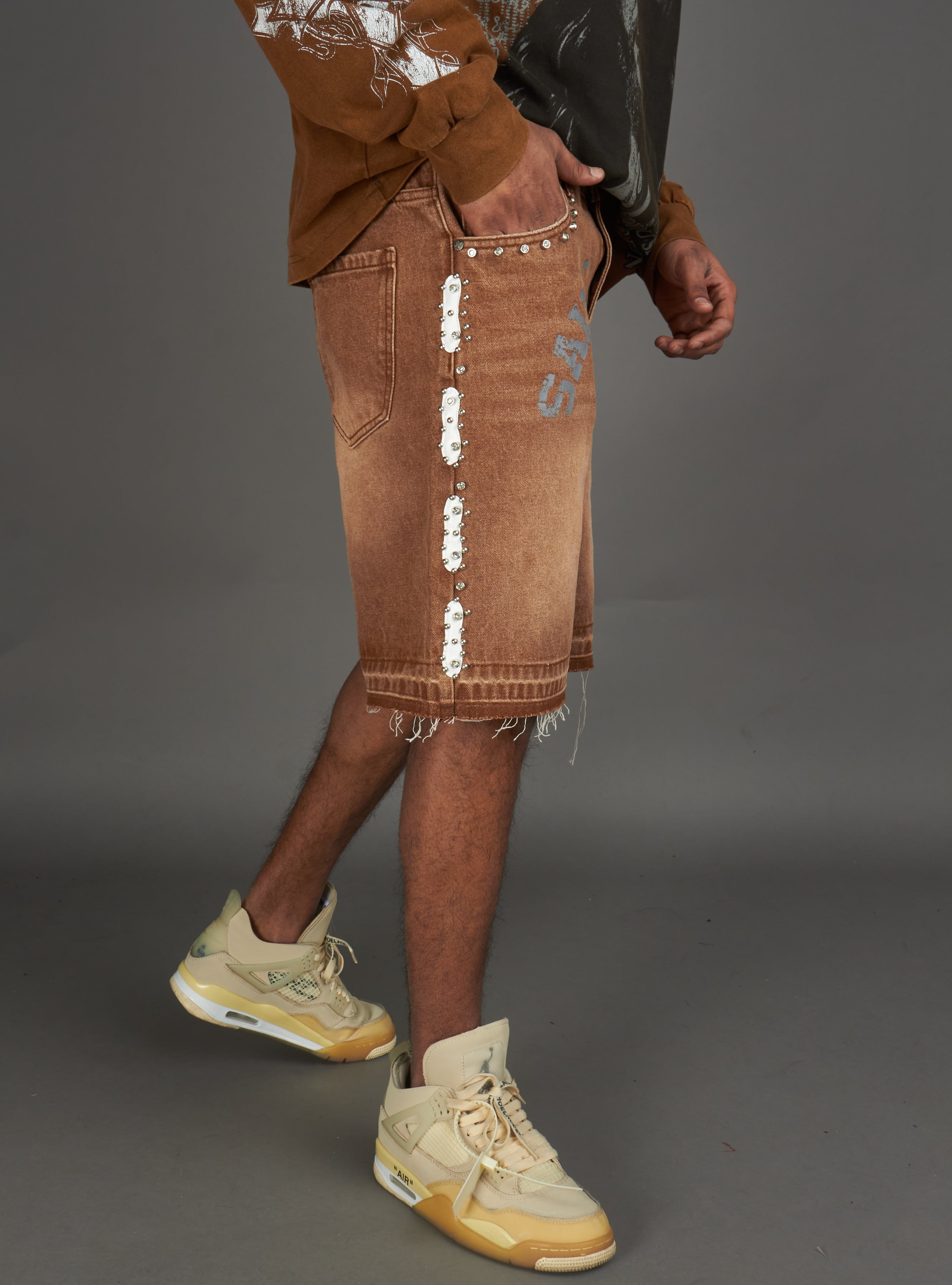 NME Shorts - Herman -  Brown - 752
