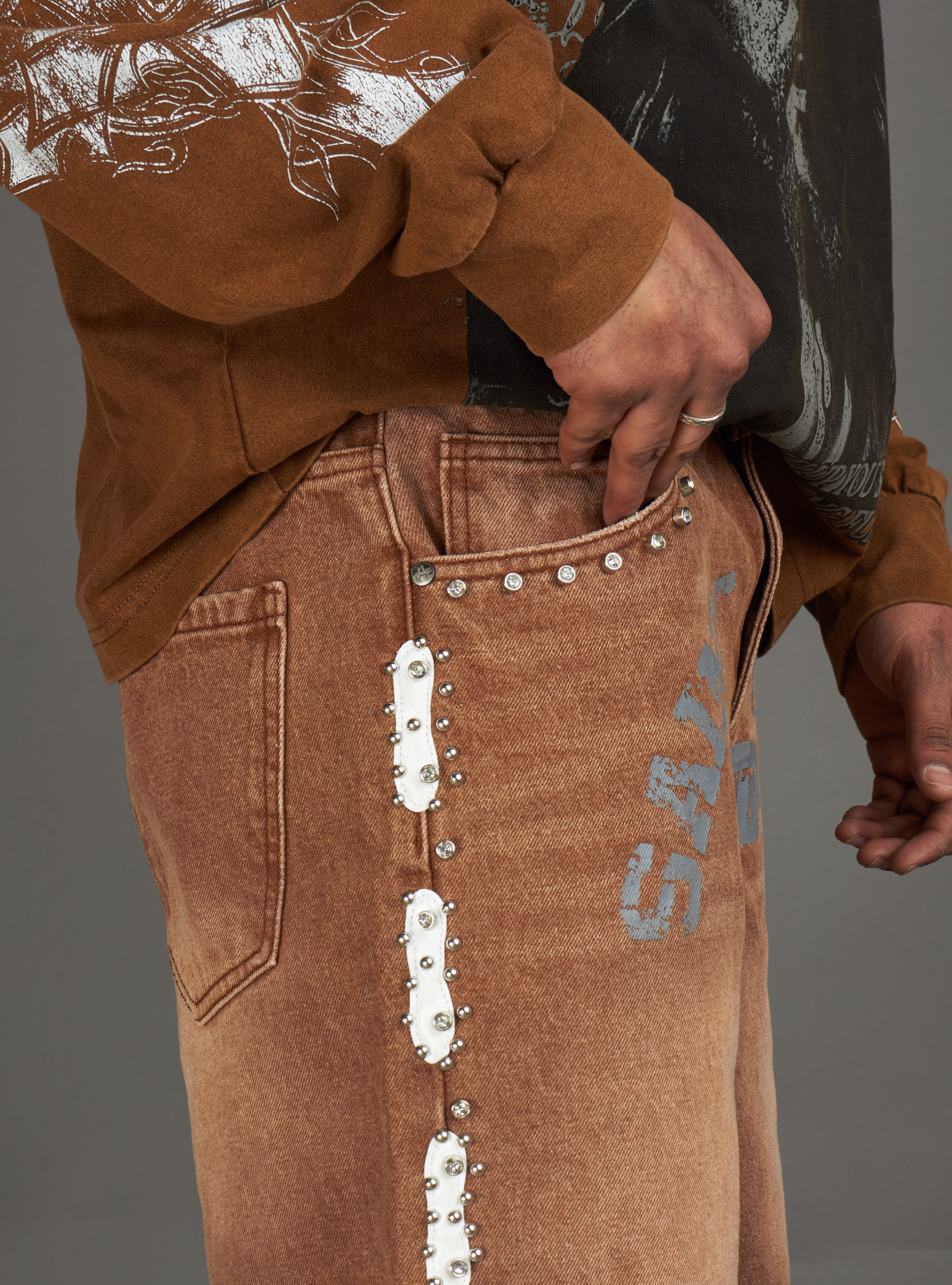 NME Shorts - Herman -  Brown - 752