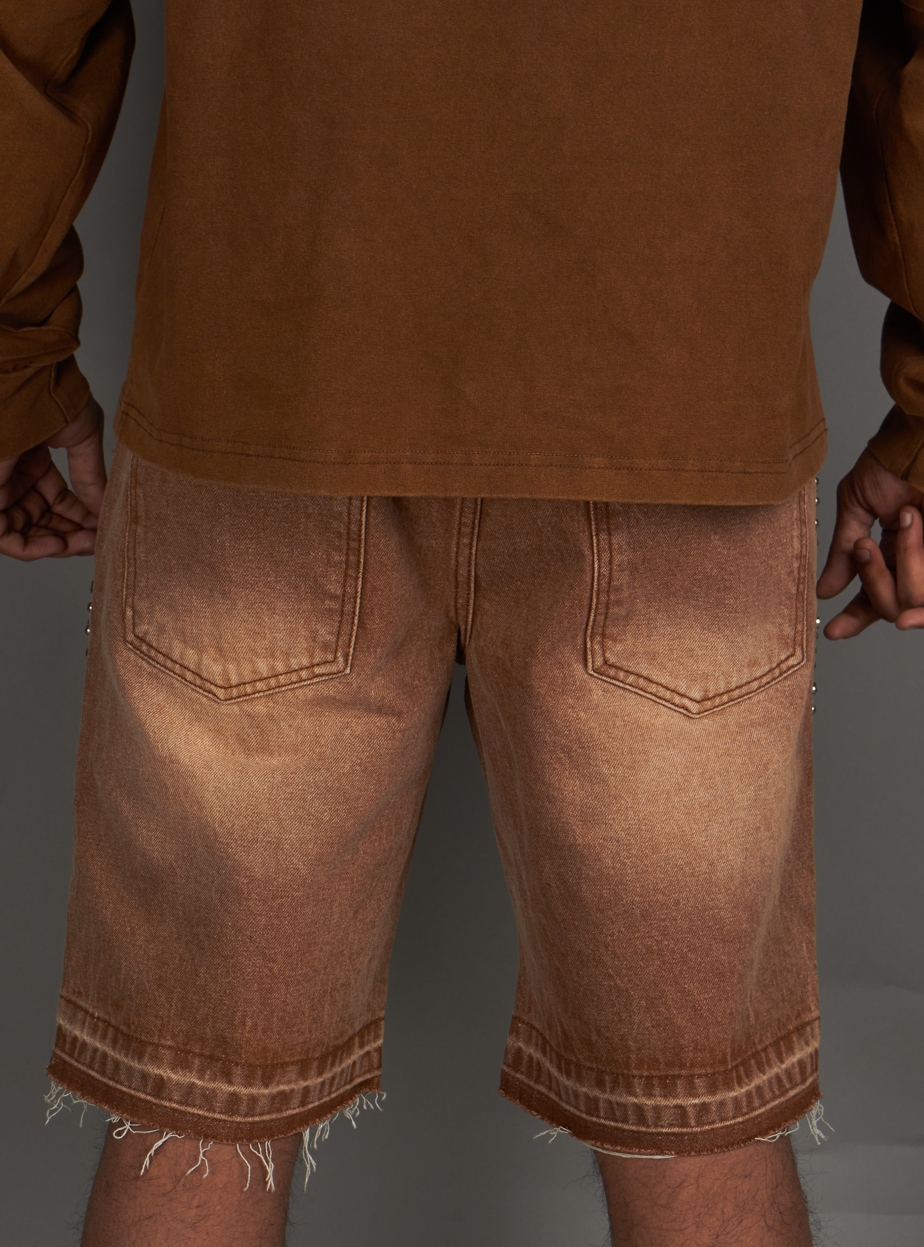 NME Shorts - Herman -  Brown - 752
