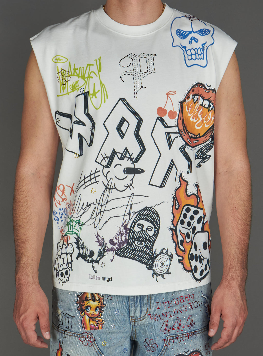 Politics Shirt - Mal- White Wash - 245