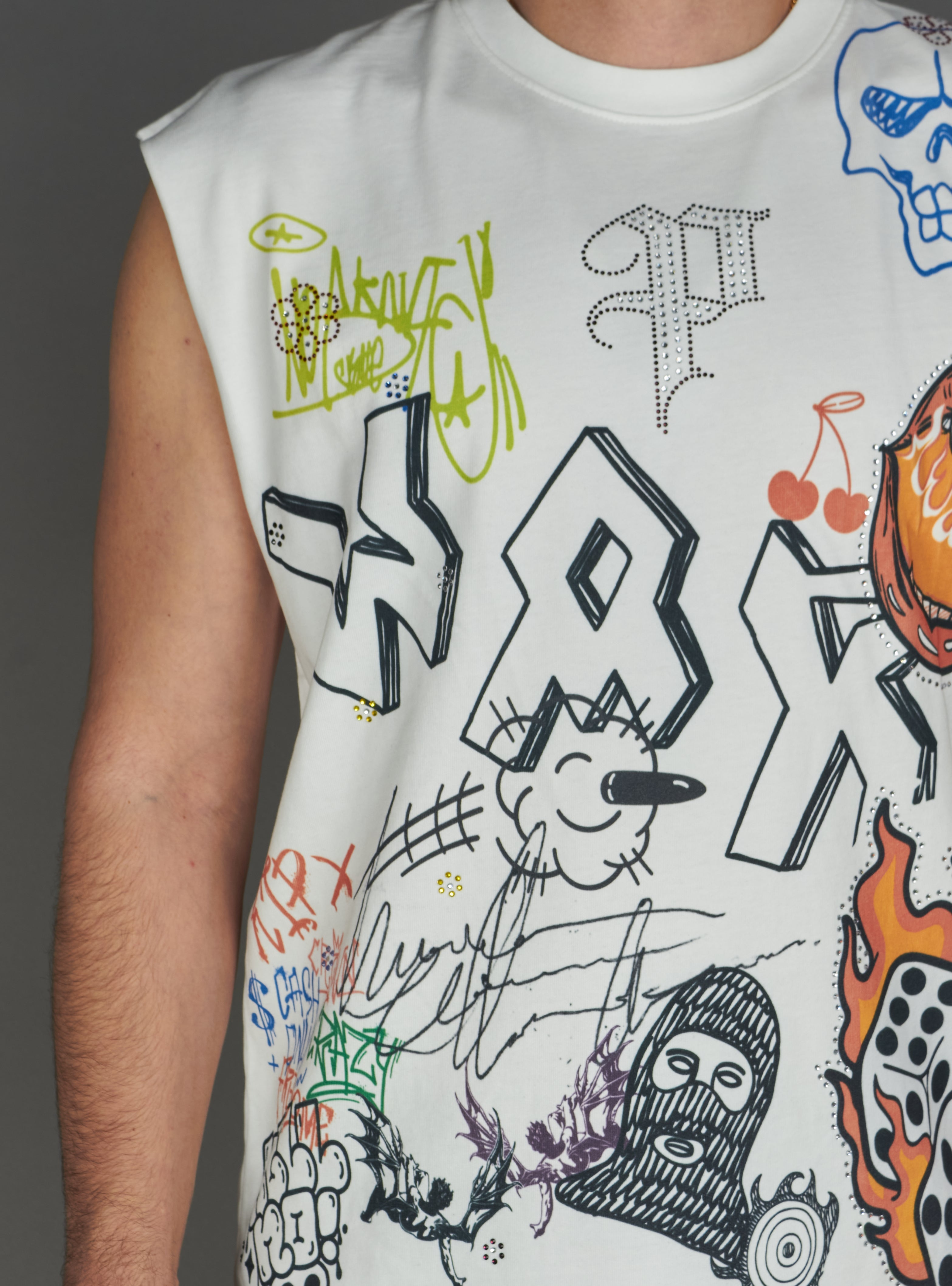 Politics Shirt - Mal- White Wash - 245