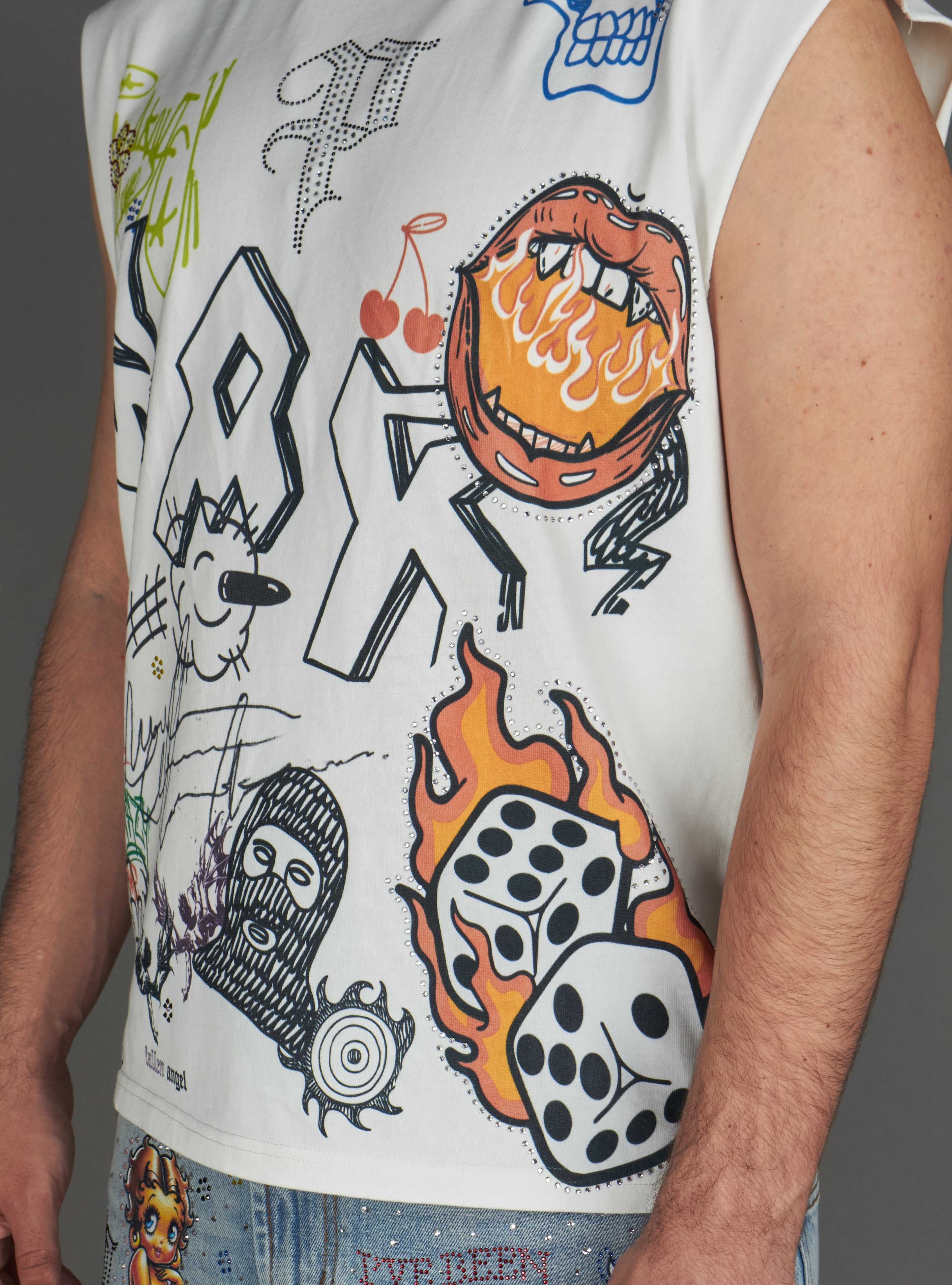 Politics Shirt - Mal- White Wash - 245