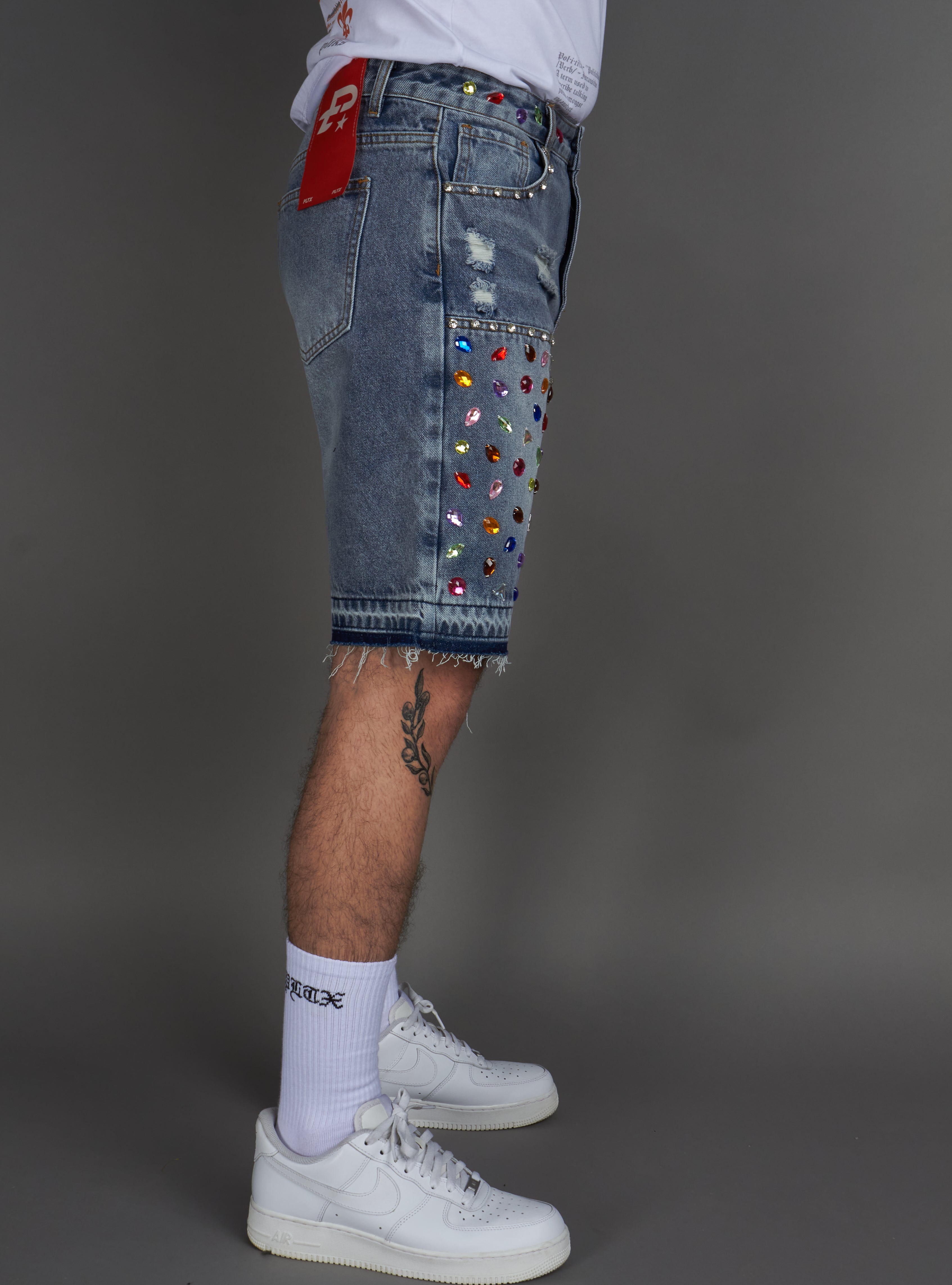 Politics Shorts - Leo - Light Blue - 300