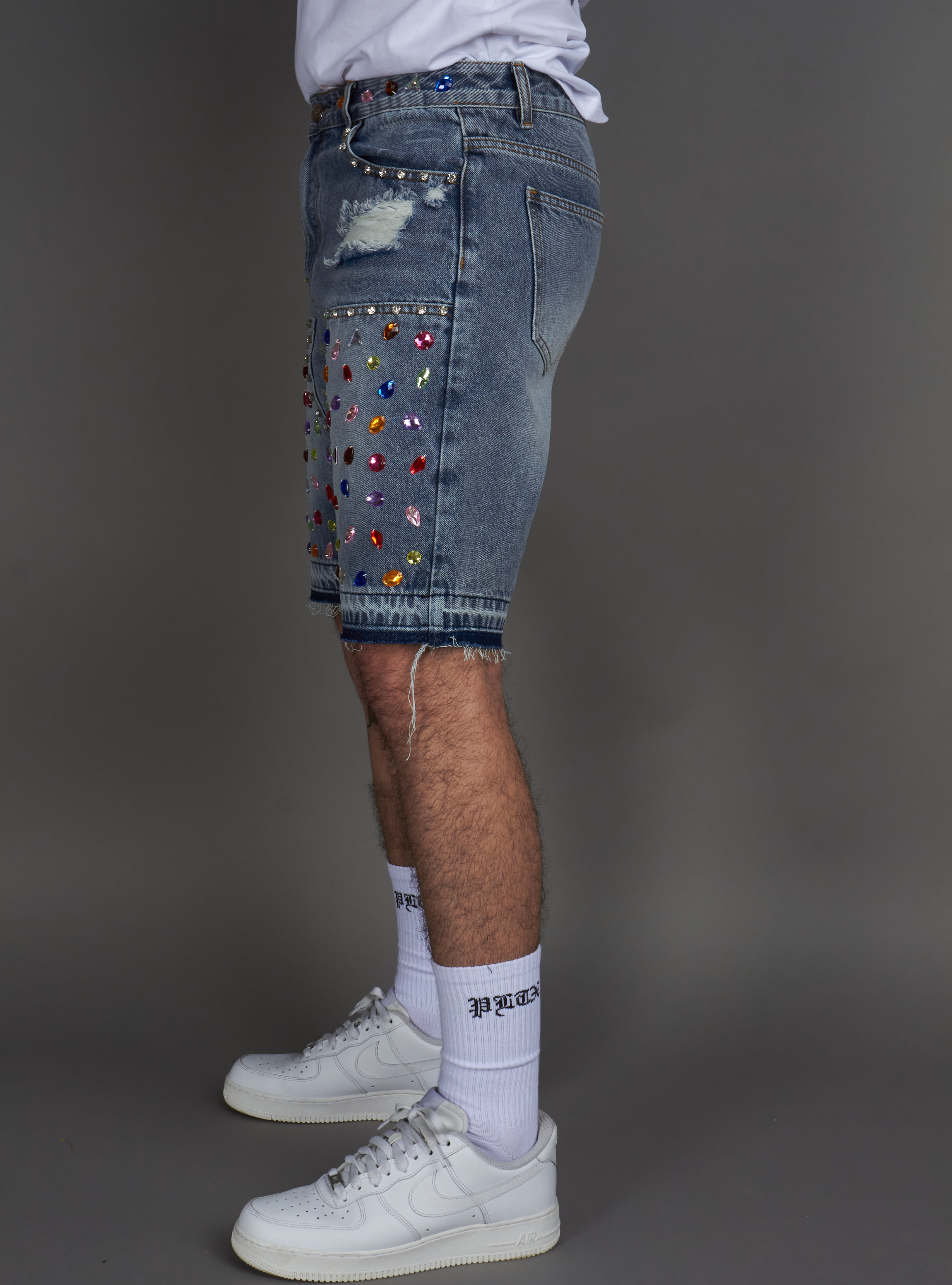 Politics Shorts - Leo - Light Blue - 300