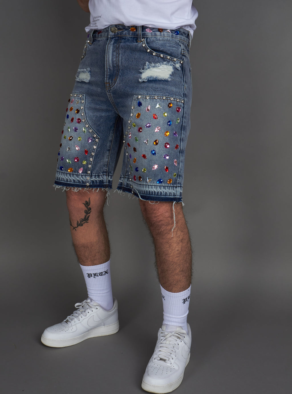 Politics Shorts - Leo - Light Blue - 300