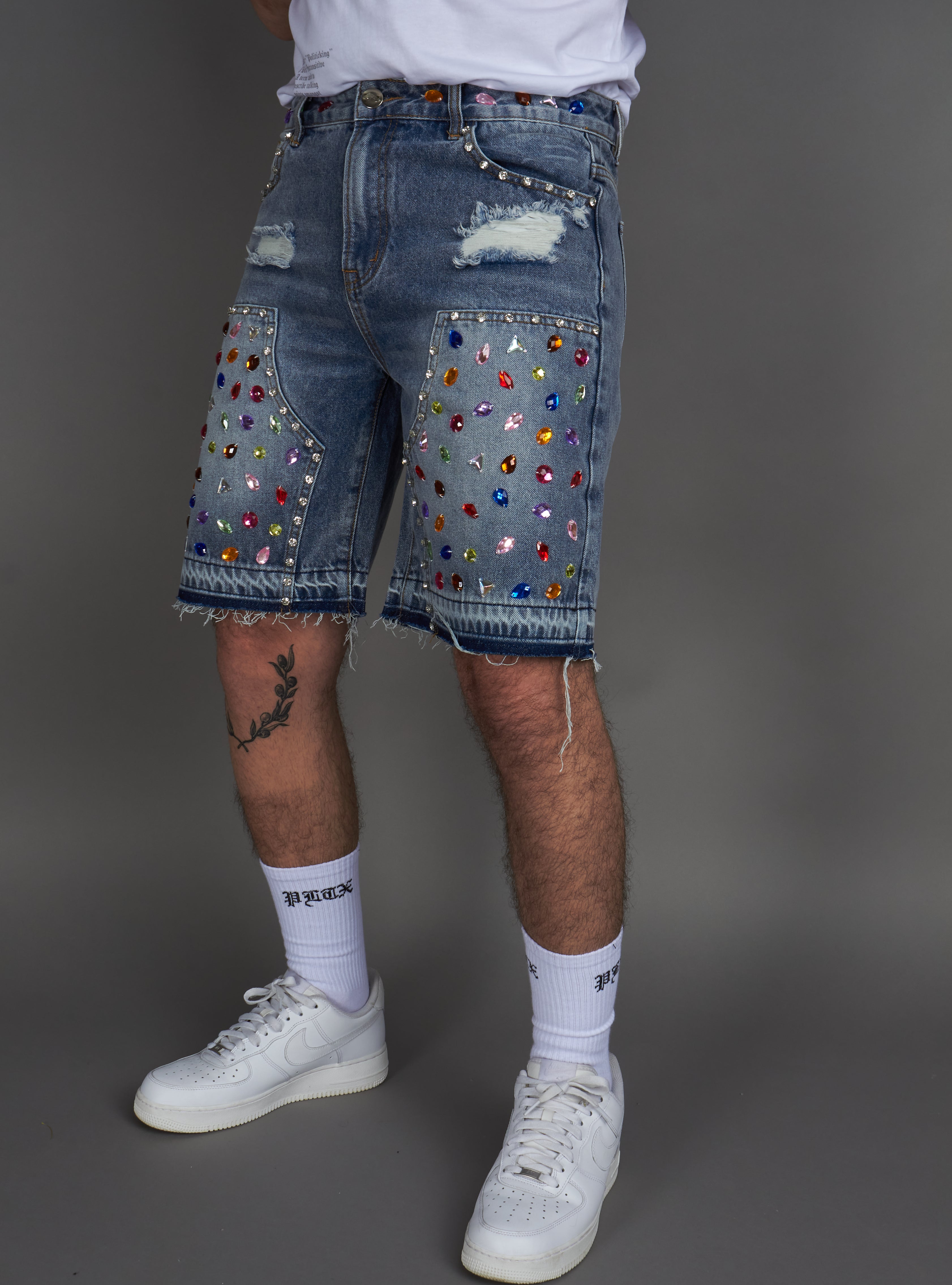 Politics Shorts - Leo - Light Blue - 300