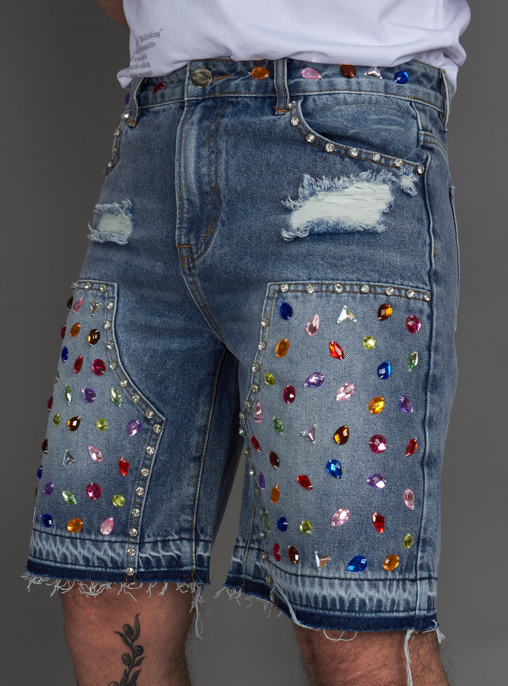 Politics Shorts - Leo - Light Blue - 300
