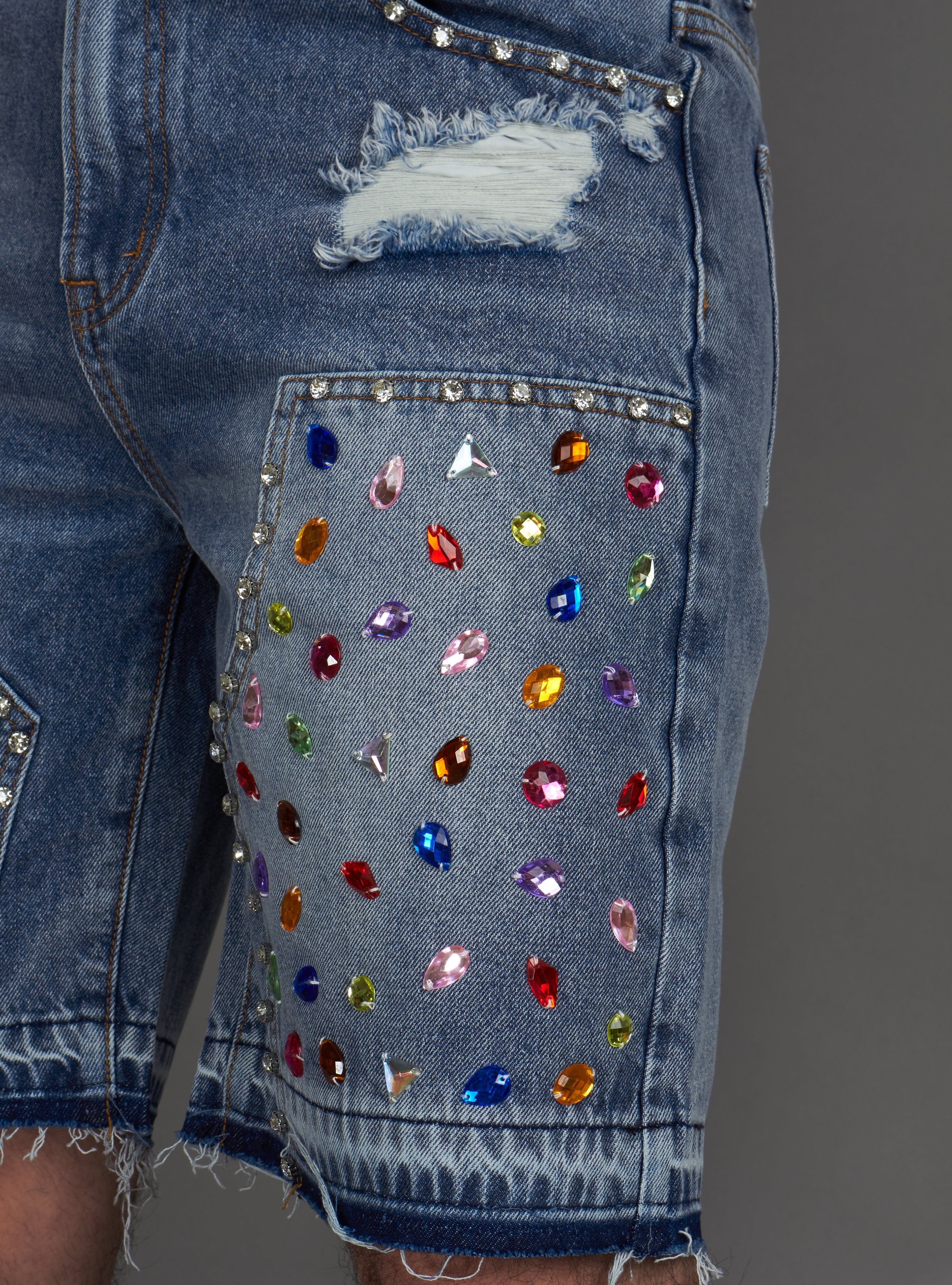 Politics Shorts - Leo - Light Blue - 300