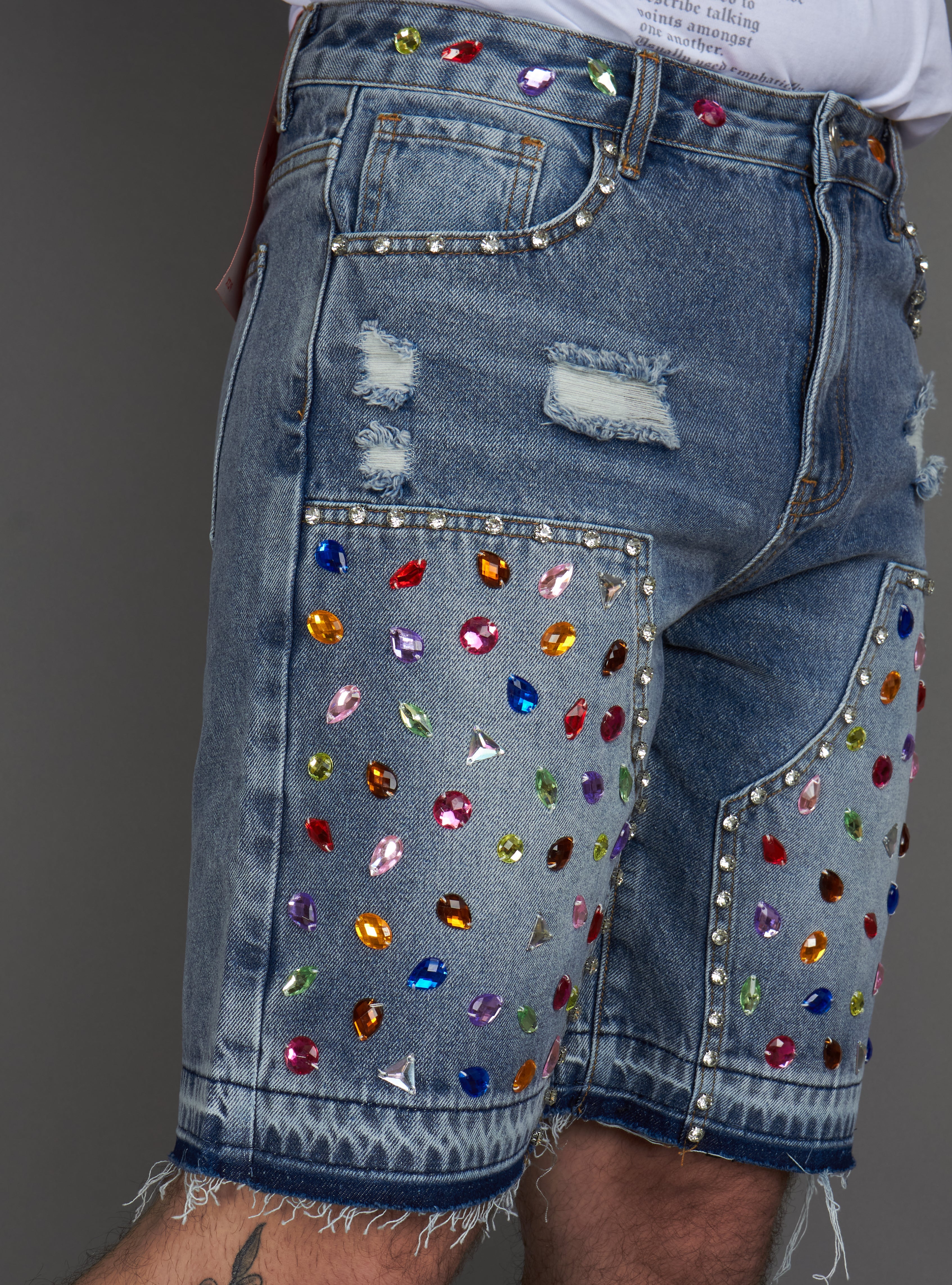 Politics Shorts - Leo - Light Blue - 300