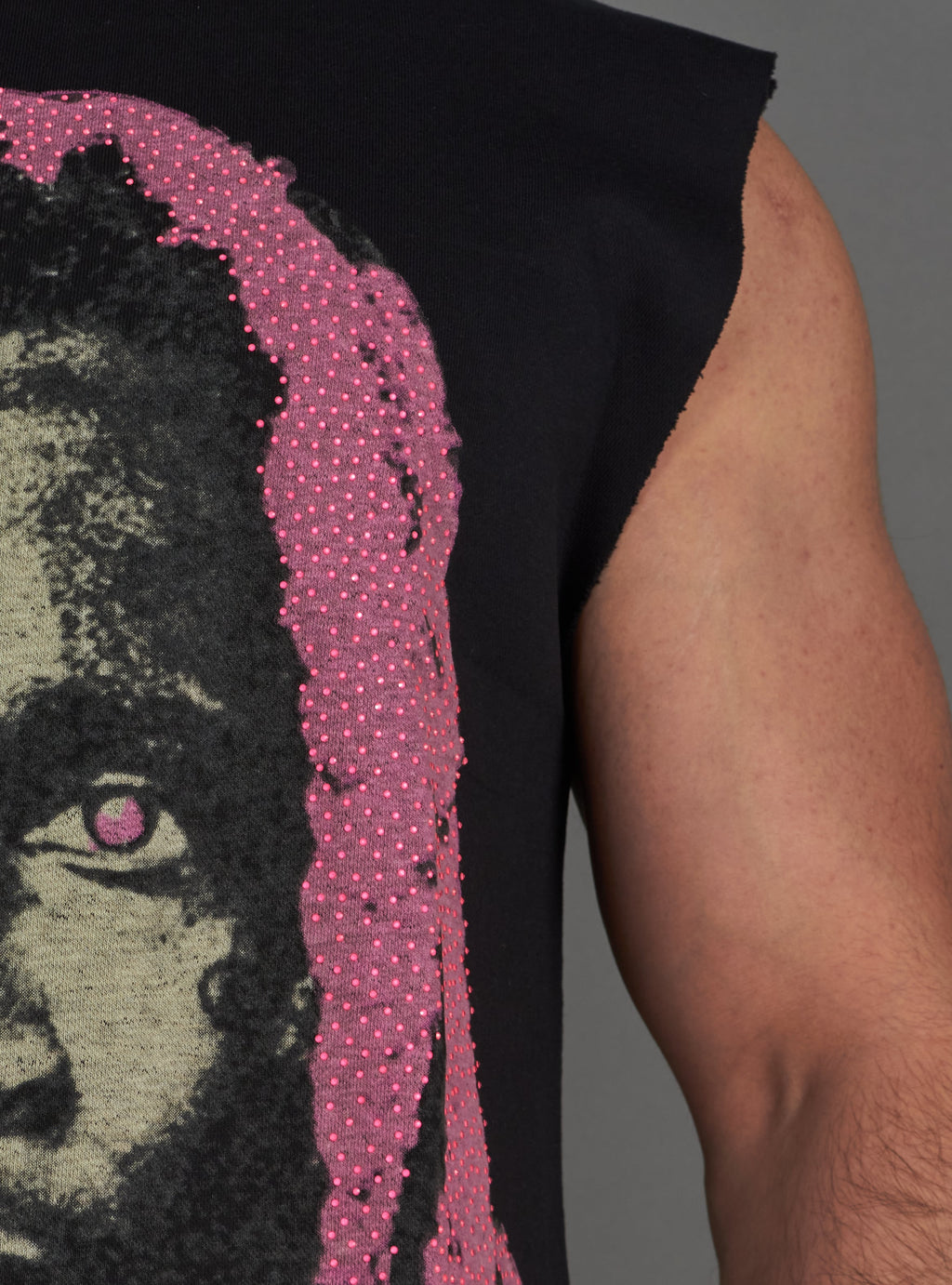 Afarit Shirt - Stafan - Black And Pink - 222