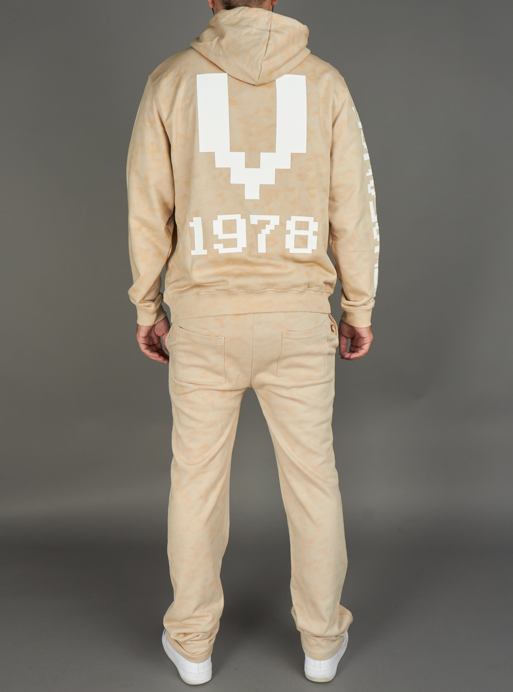 Vengeance78 Sweatsuit - King  - Ivory With White  - 272