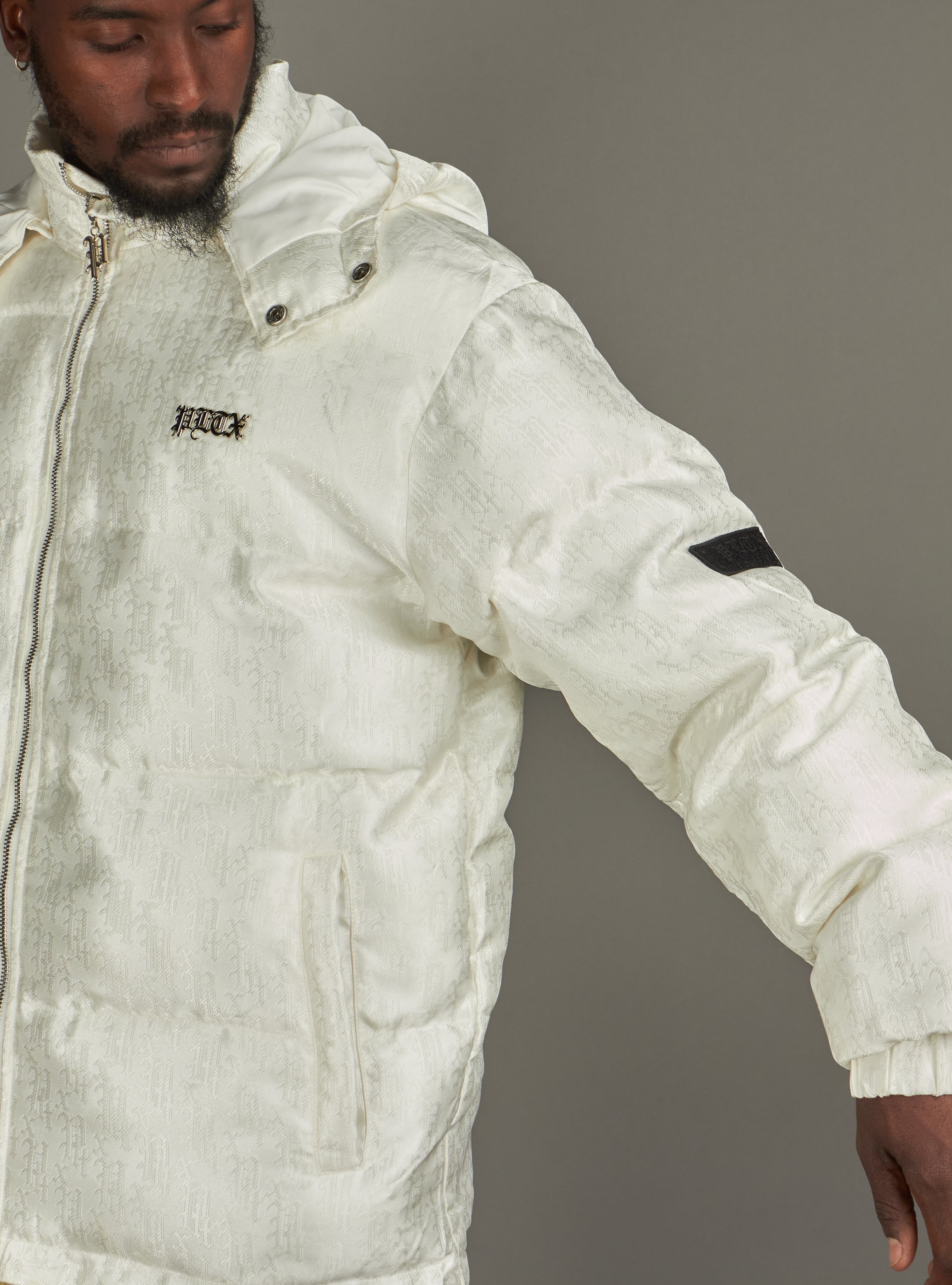 Politics Jacket - Eddie Puffer - White - 206