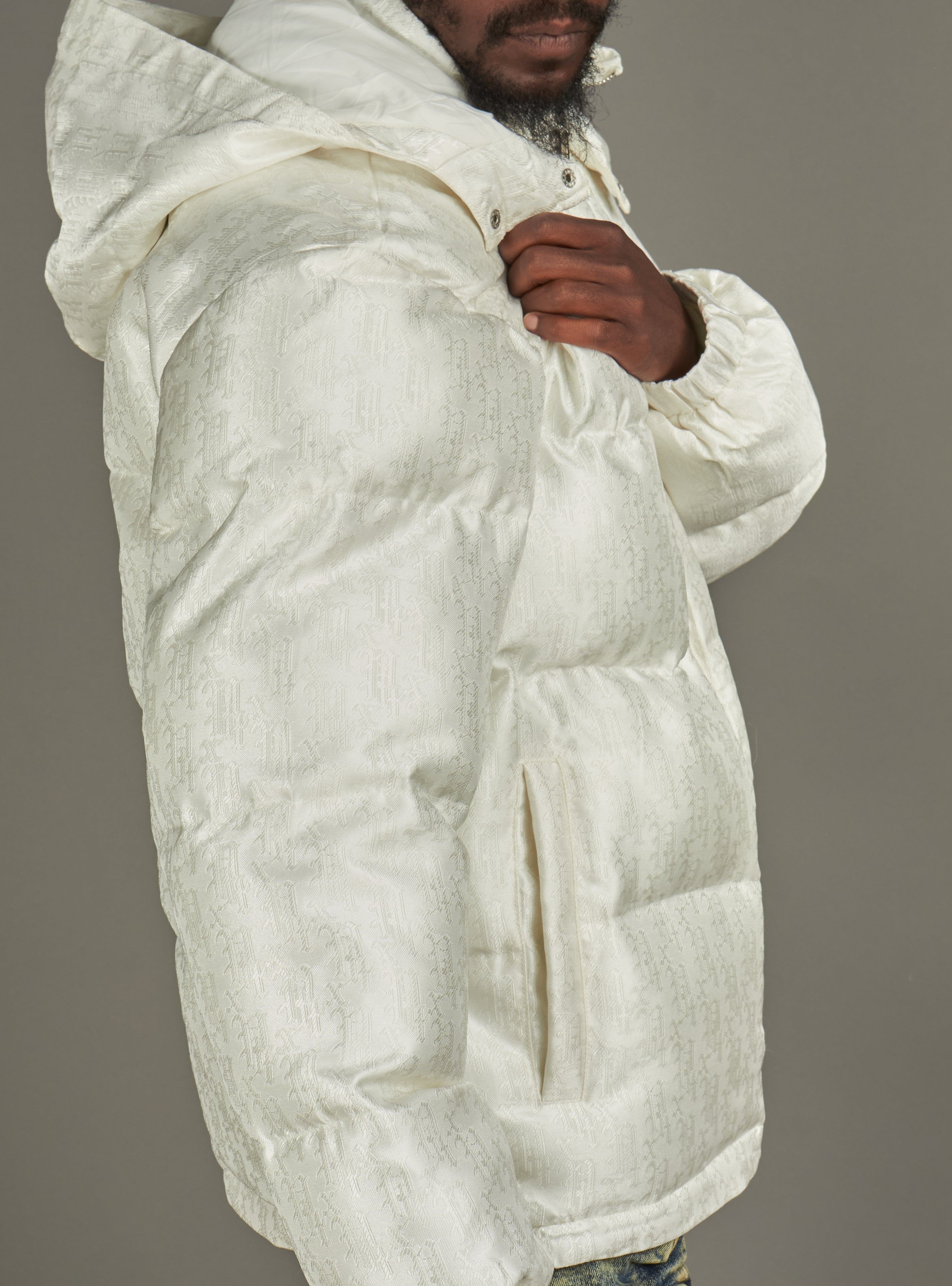 Politics Jacket - Eddie Puffer - White - 206