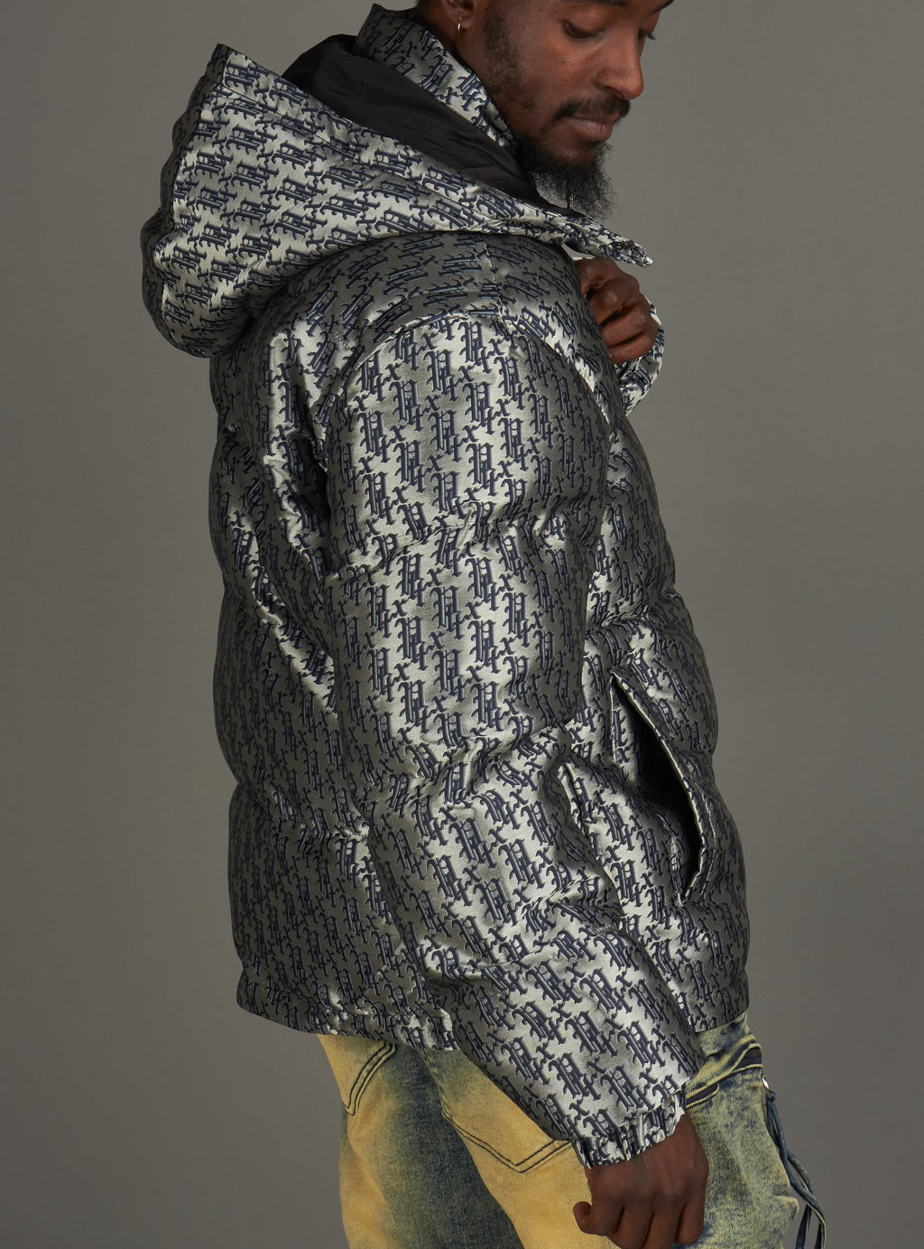 Politics Jacket - Eddie Puffer - Blue - 631