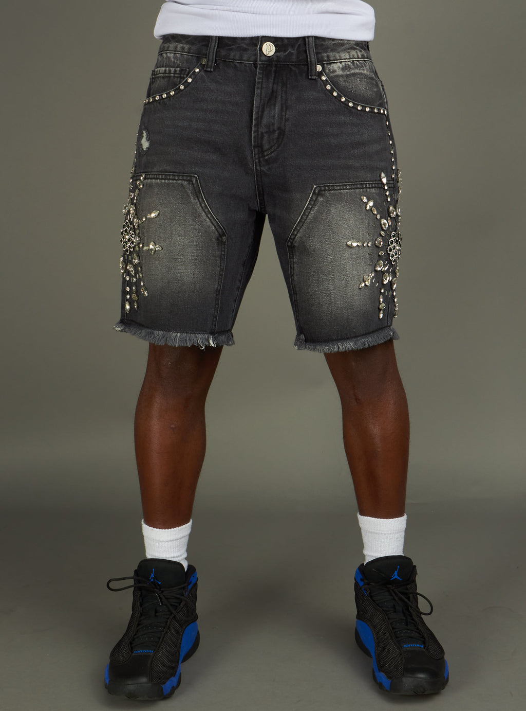Politics Shorts - Maud - Black Wash - 712