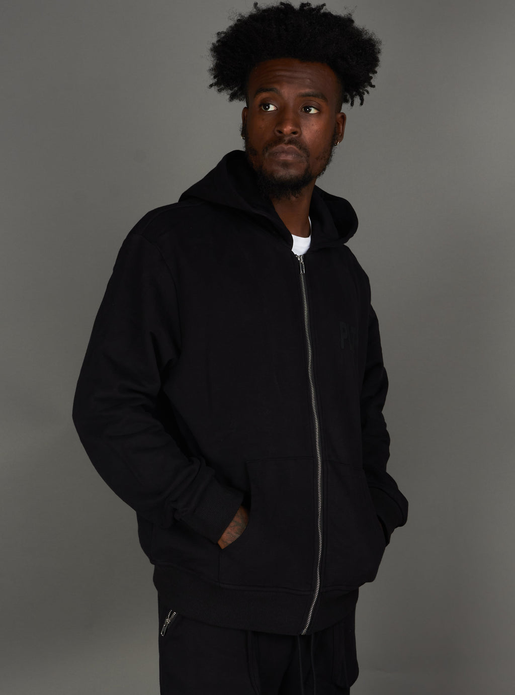 Politics Sweatsuit - Twin - Black - 180