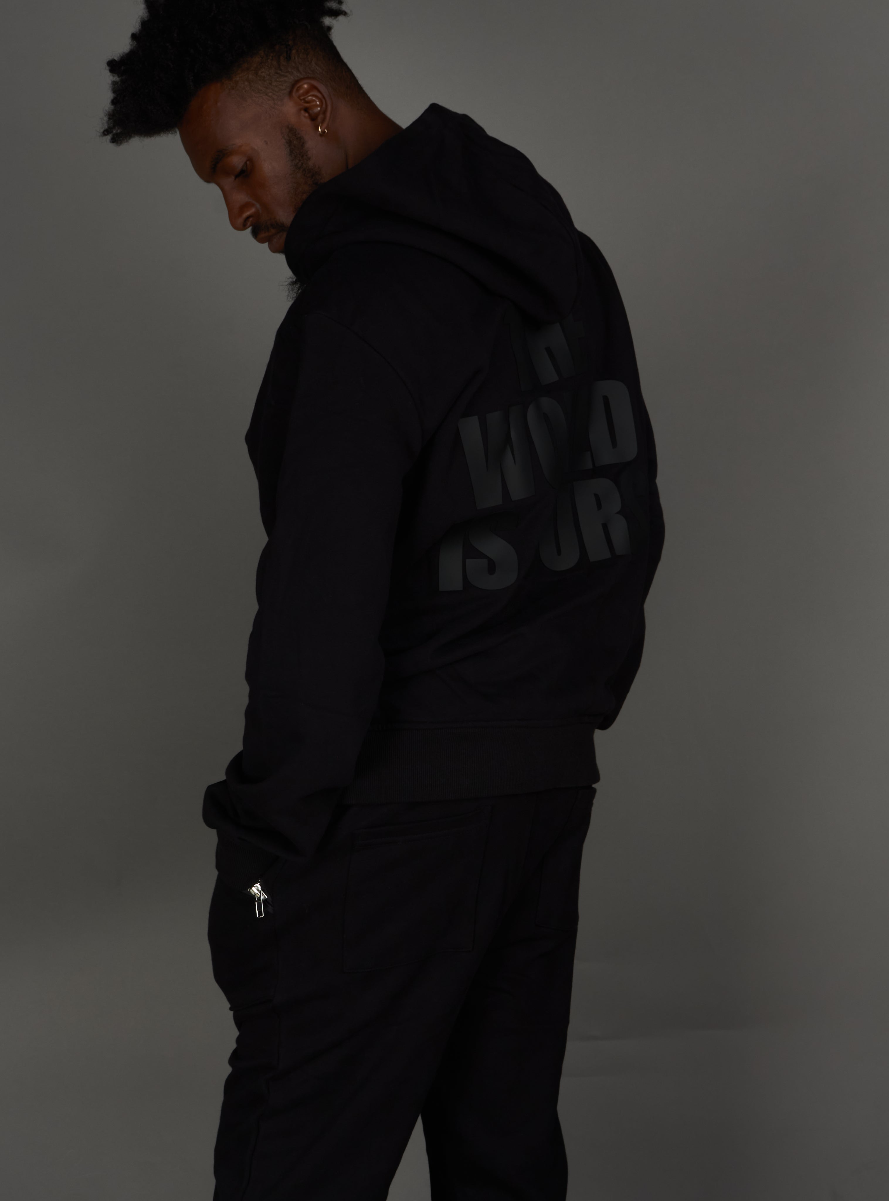Politics Sweatsuit - Twin - Black - 180