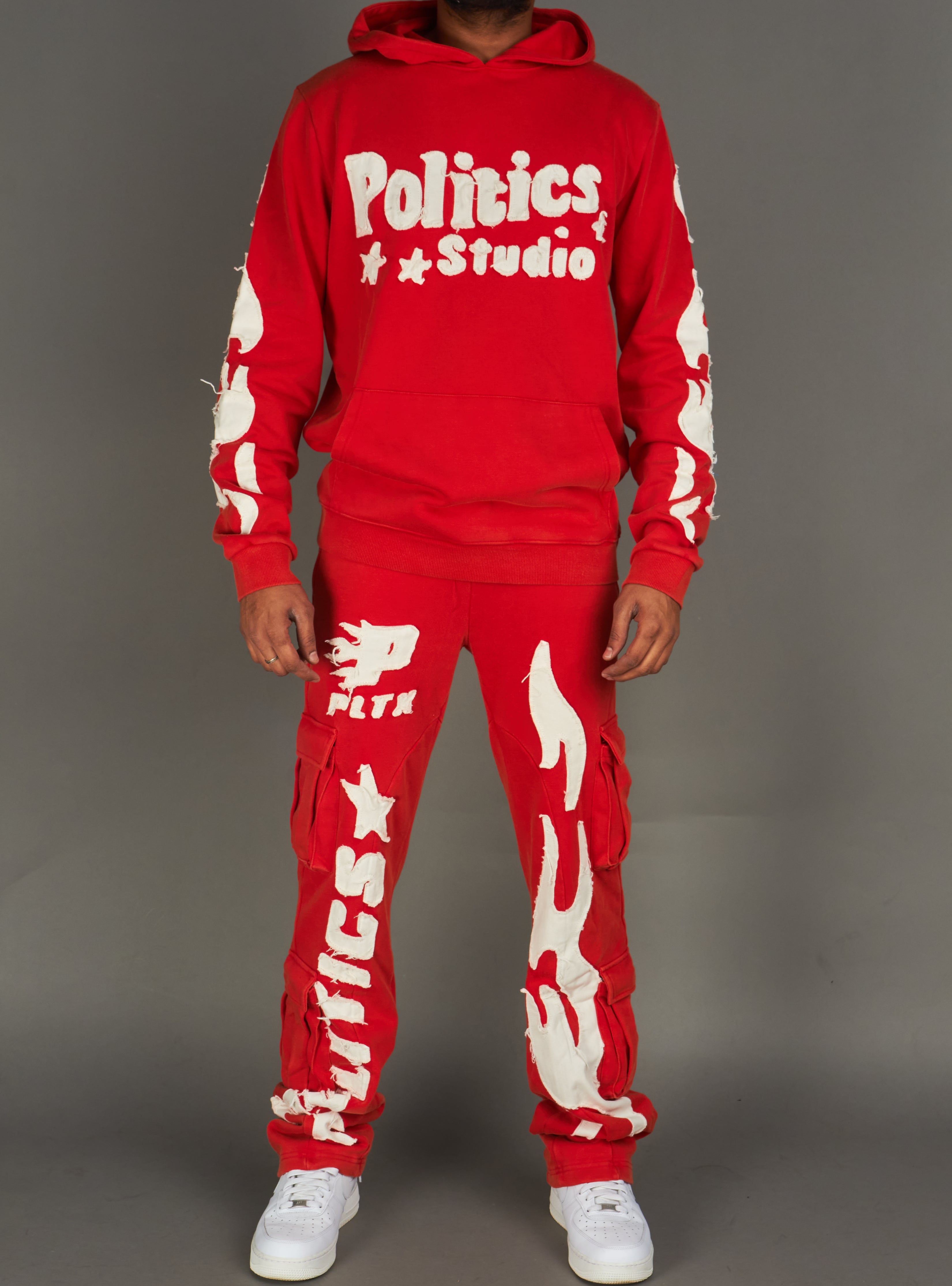 Politics Sweatpants - Oz - RED  - 610