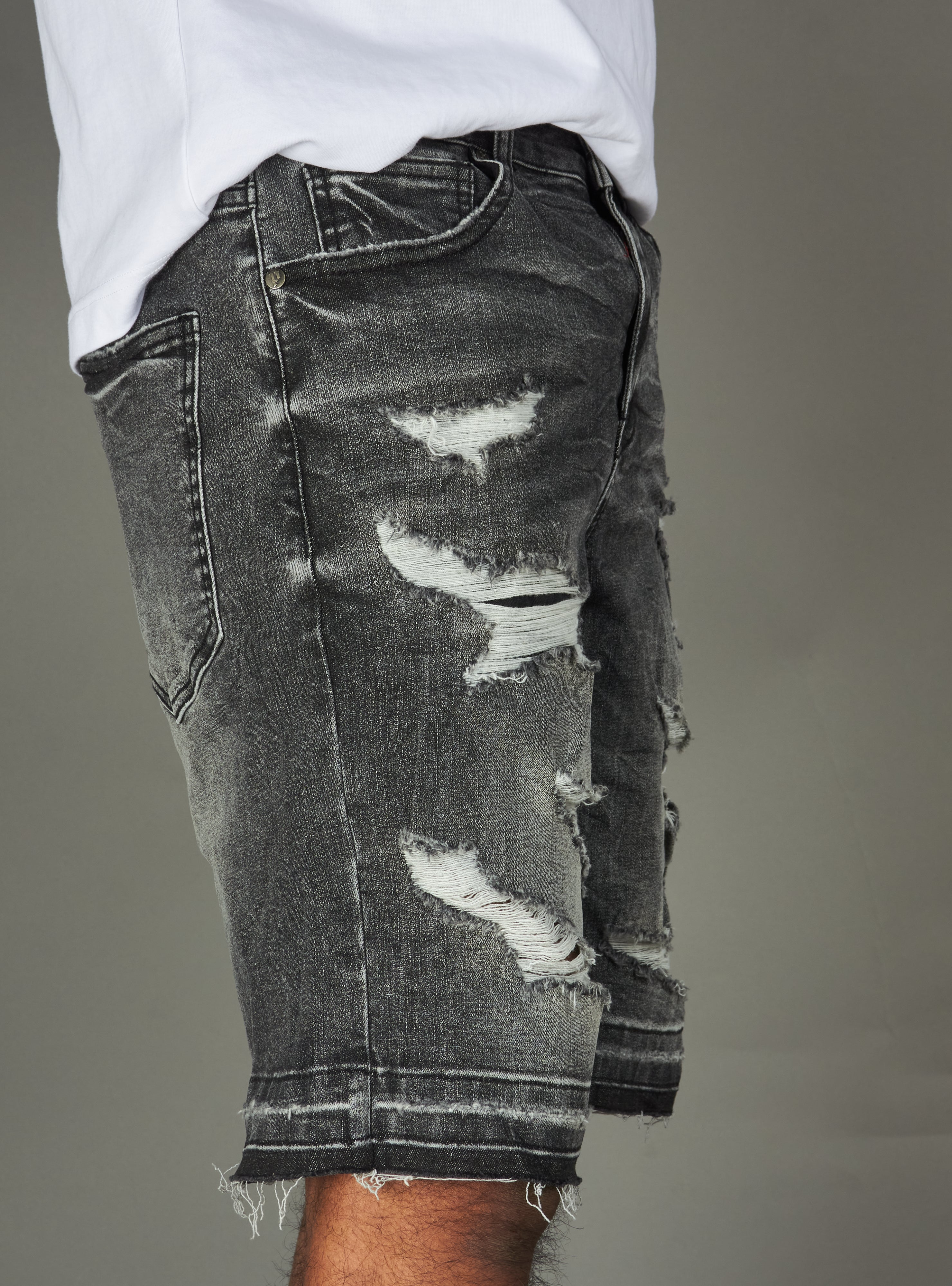 NME Shorts - Maureen - Black Wash - 451