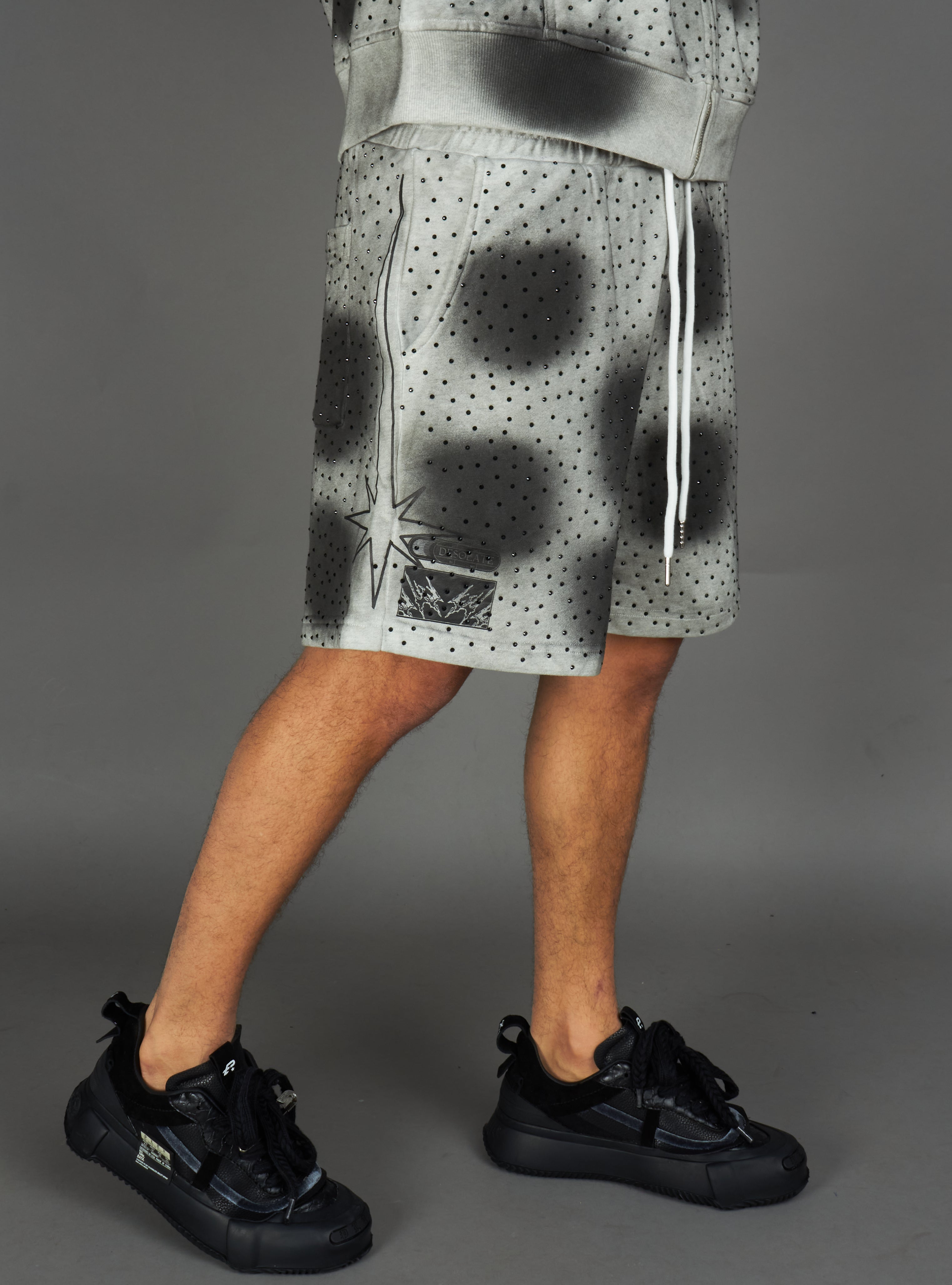 Politics Shorts - West -  Grey - 139