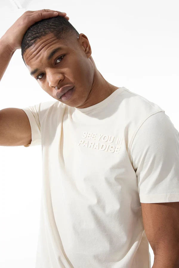 Jordan Craig T-shirt - Paradise Tonal - Bone - 9151A