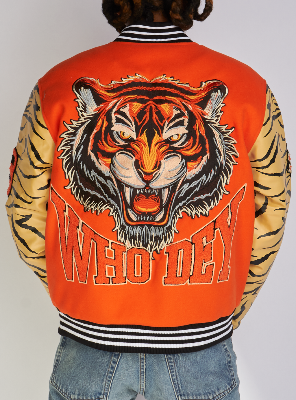 Vengeance78 Jacket - Bengals - Orange and Cream - 428