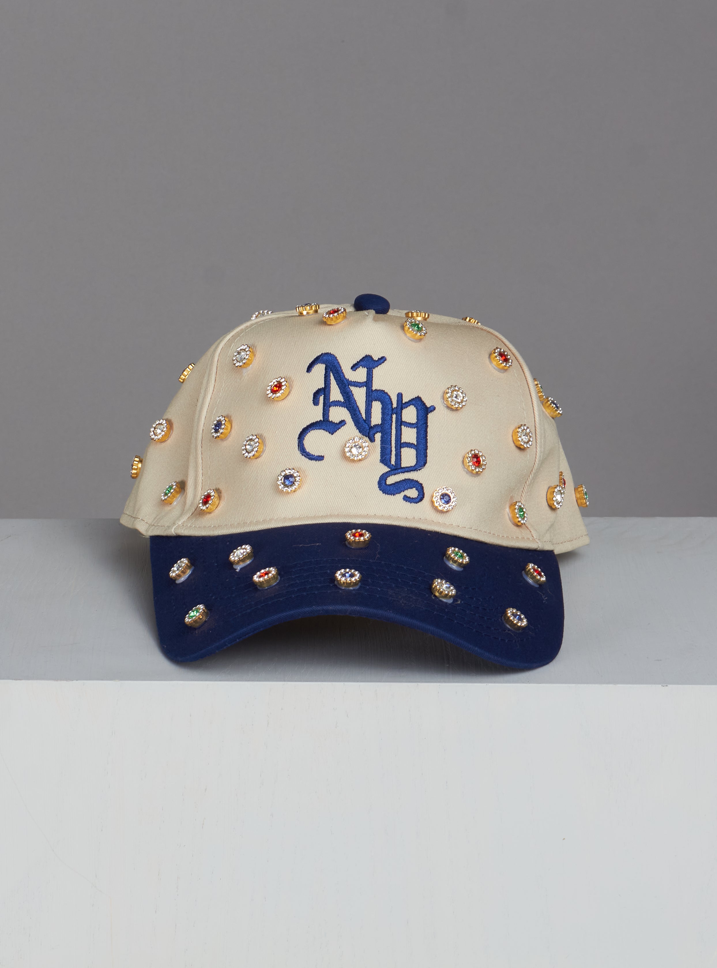 Vengeance78 Hat - Bash - Cream And Navy - 348