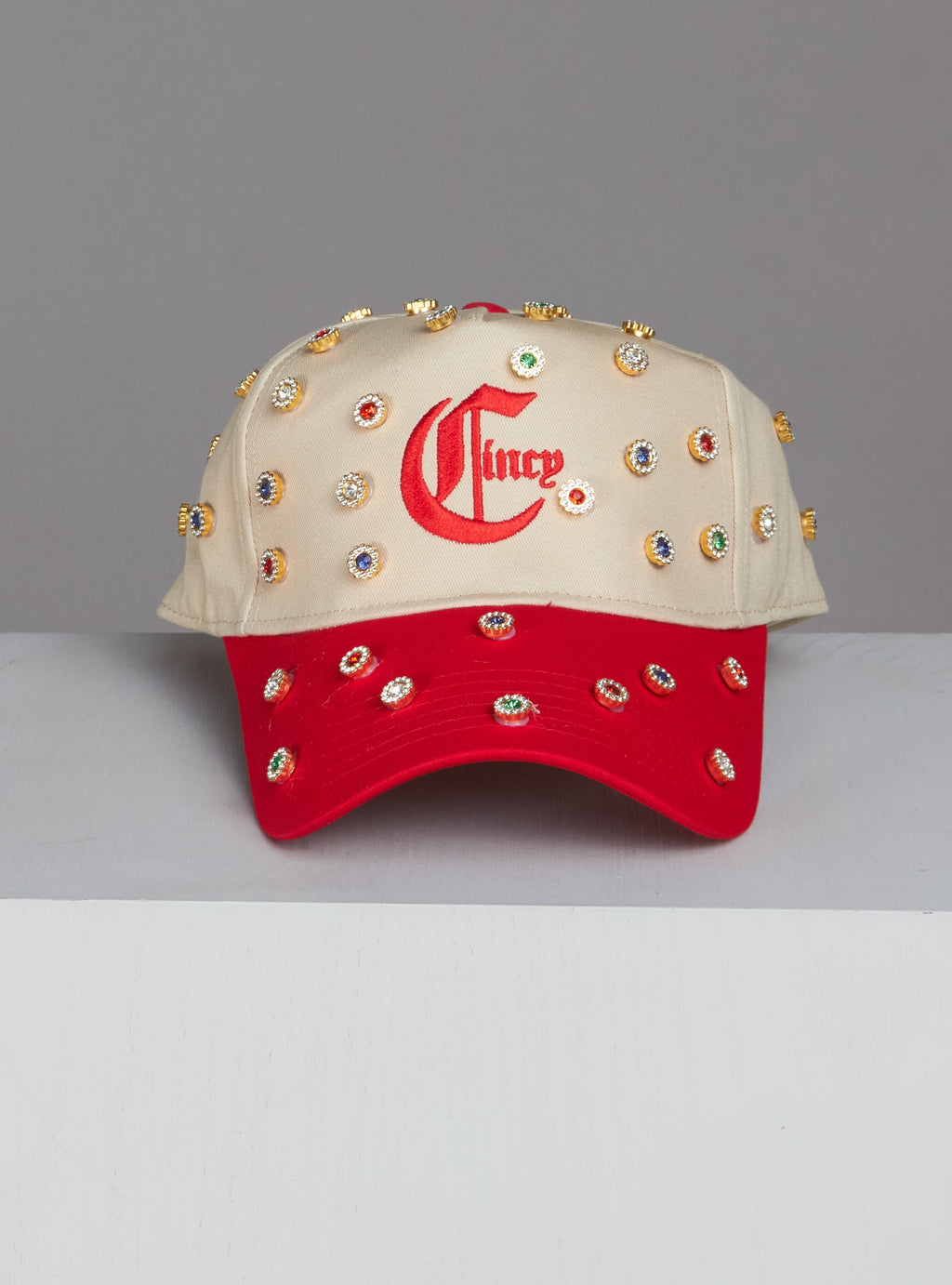 Vengeance78 Hat - Bash - Cream And Red - 346