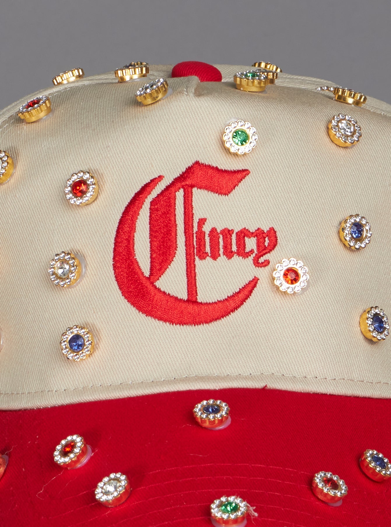 Vengeance78 Hat - Bash - Cream And Red - 346