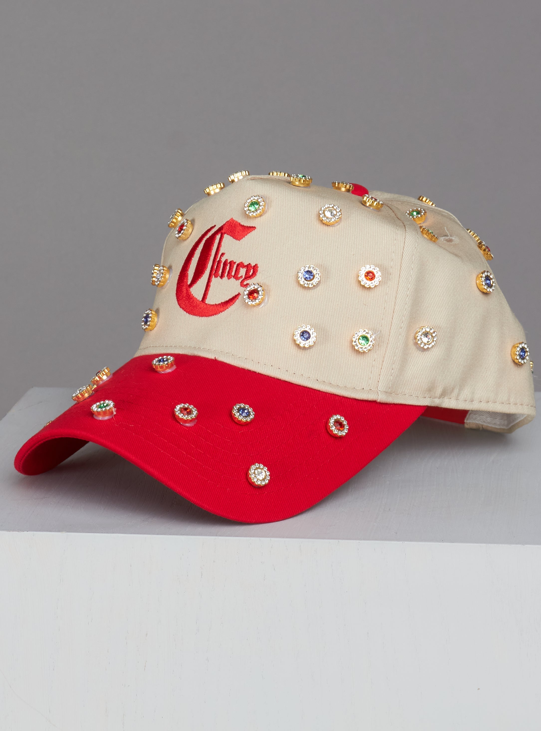 Vengeance78 Hat - Bash - Cream And Red - 346