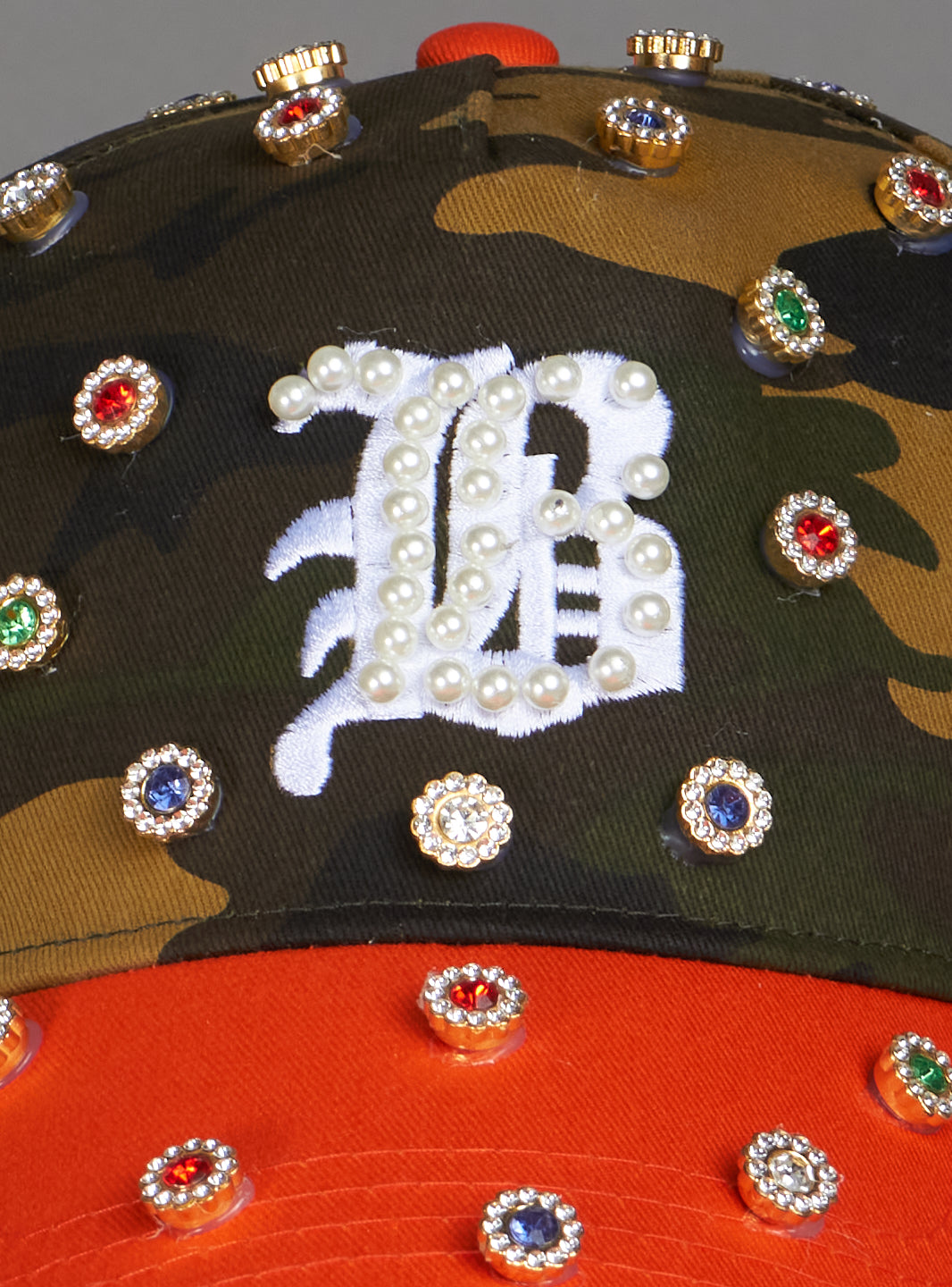 Vengeance78 Hat - Bash - Camo And Orange  - 344