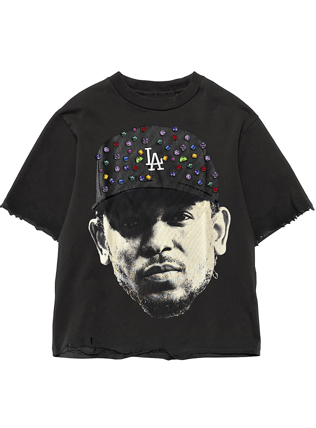 Politics T-Shirt - Stafan - Black On Black - 312