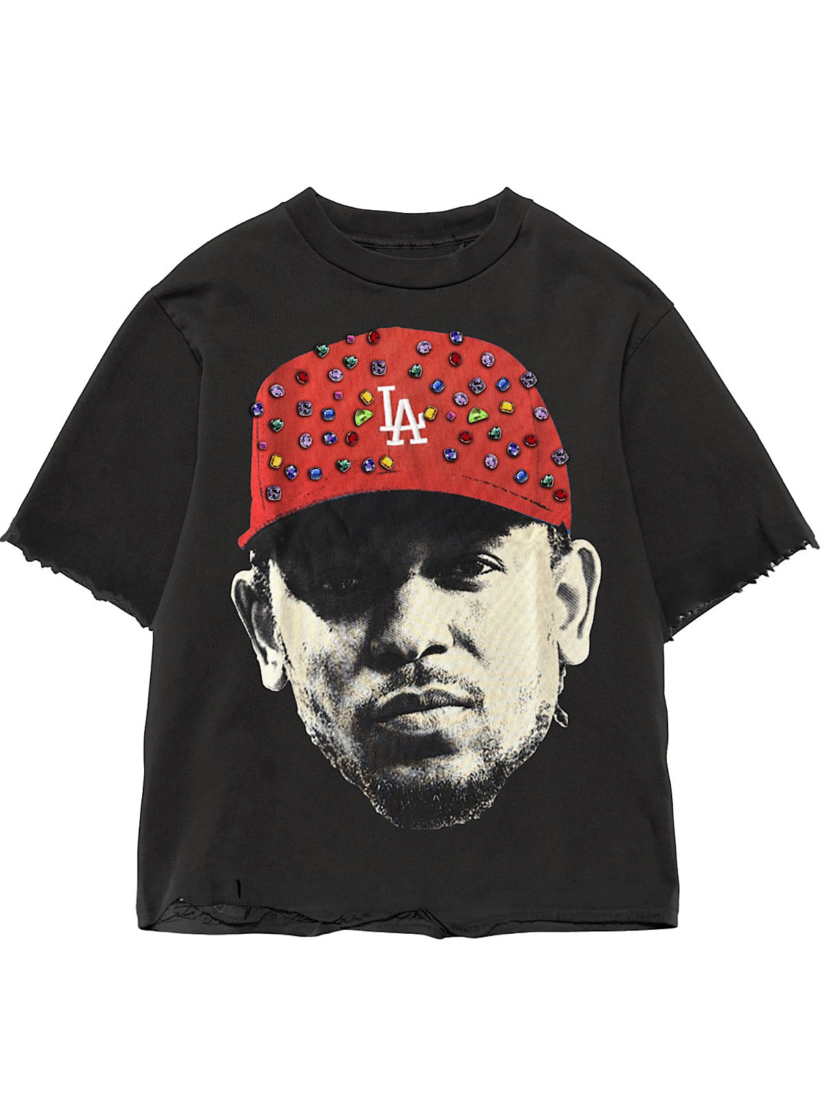 Politics T-Shirt - Stafan - Black And Red - 314