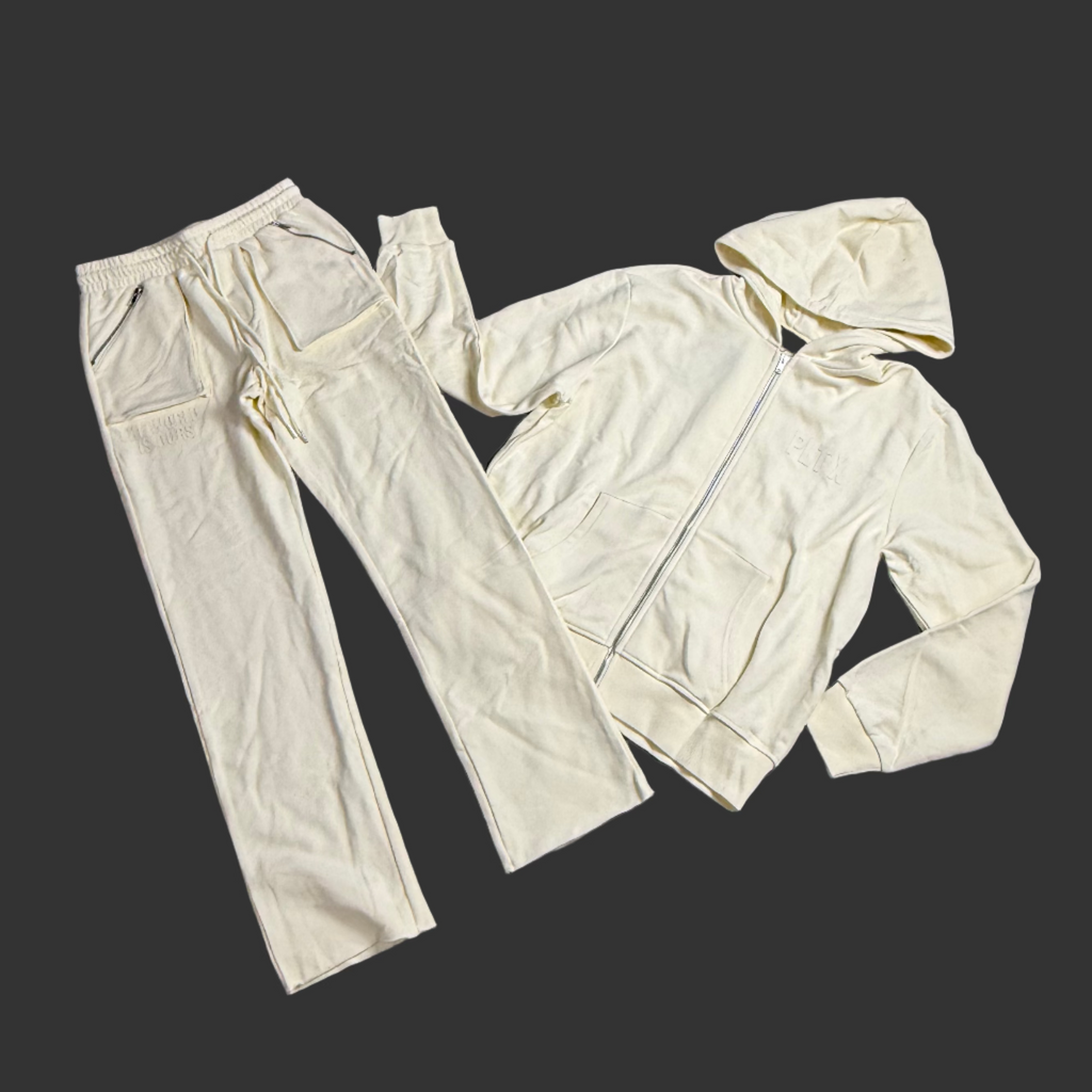 Politics Sweatsuit - Twin - Cream - 181